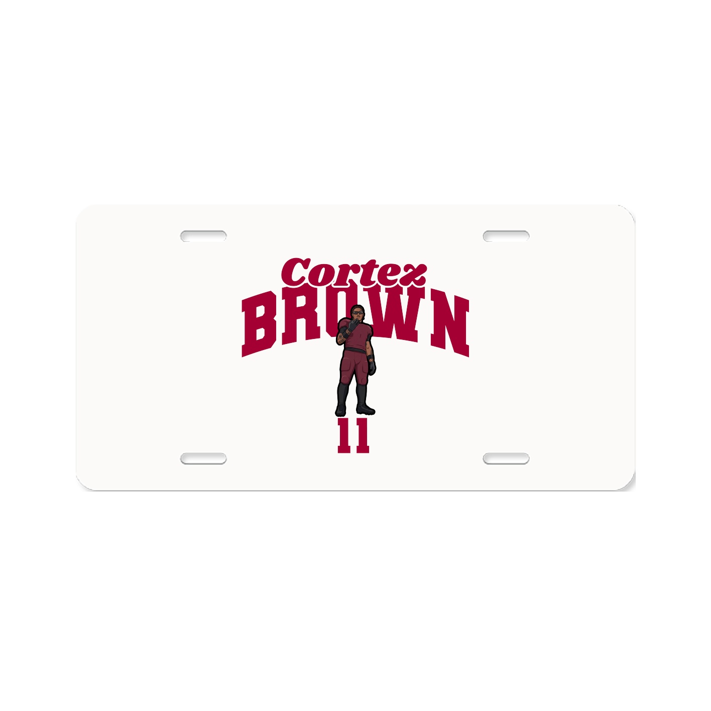 License Plate — Signature Arch in Classic
