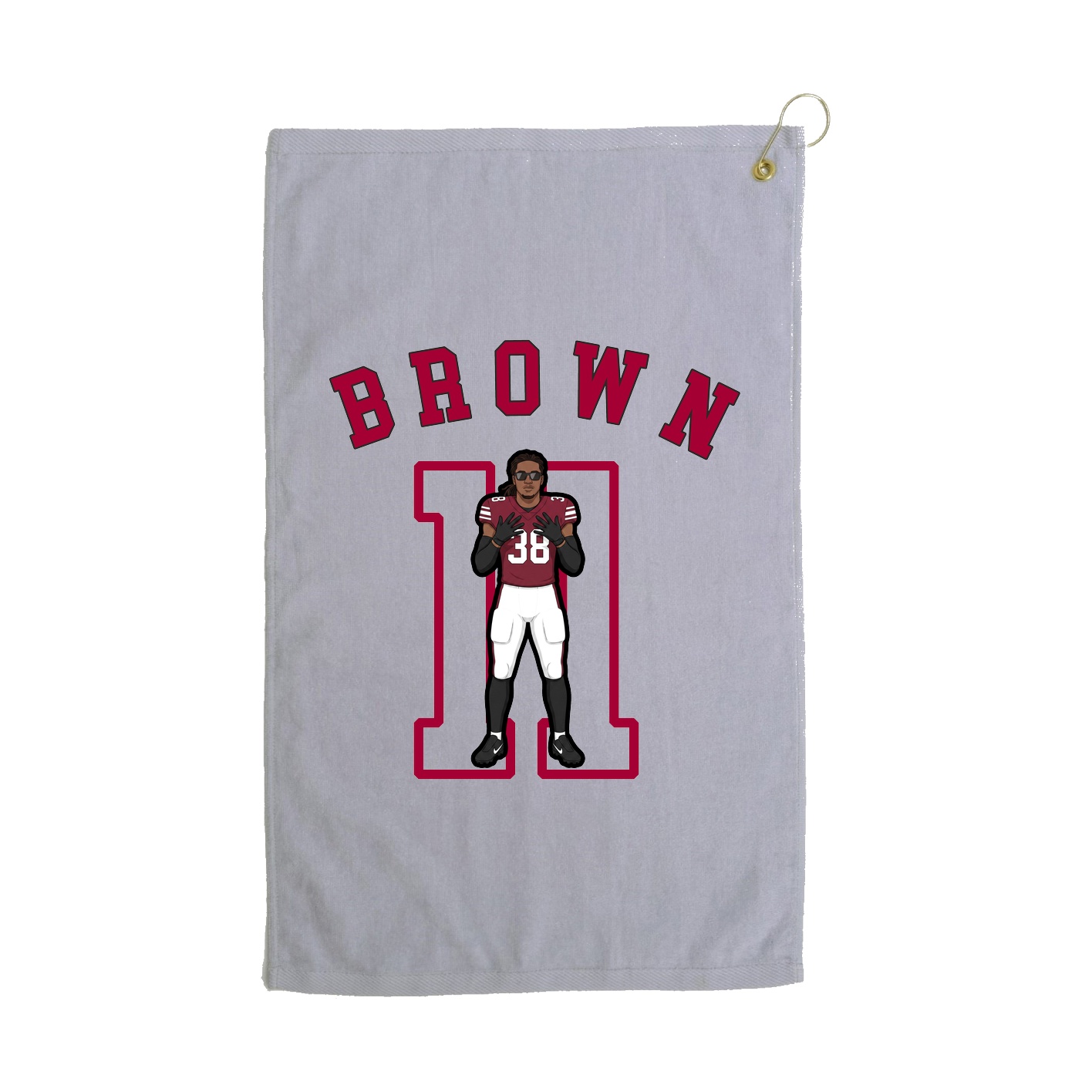 Terry Velour Golf Towel