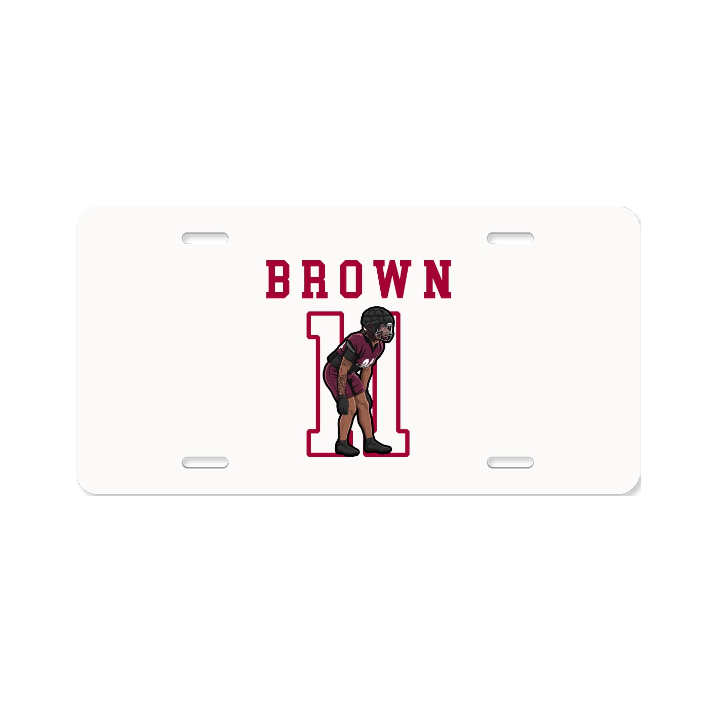 Aluminum License Plate