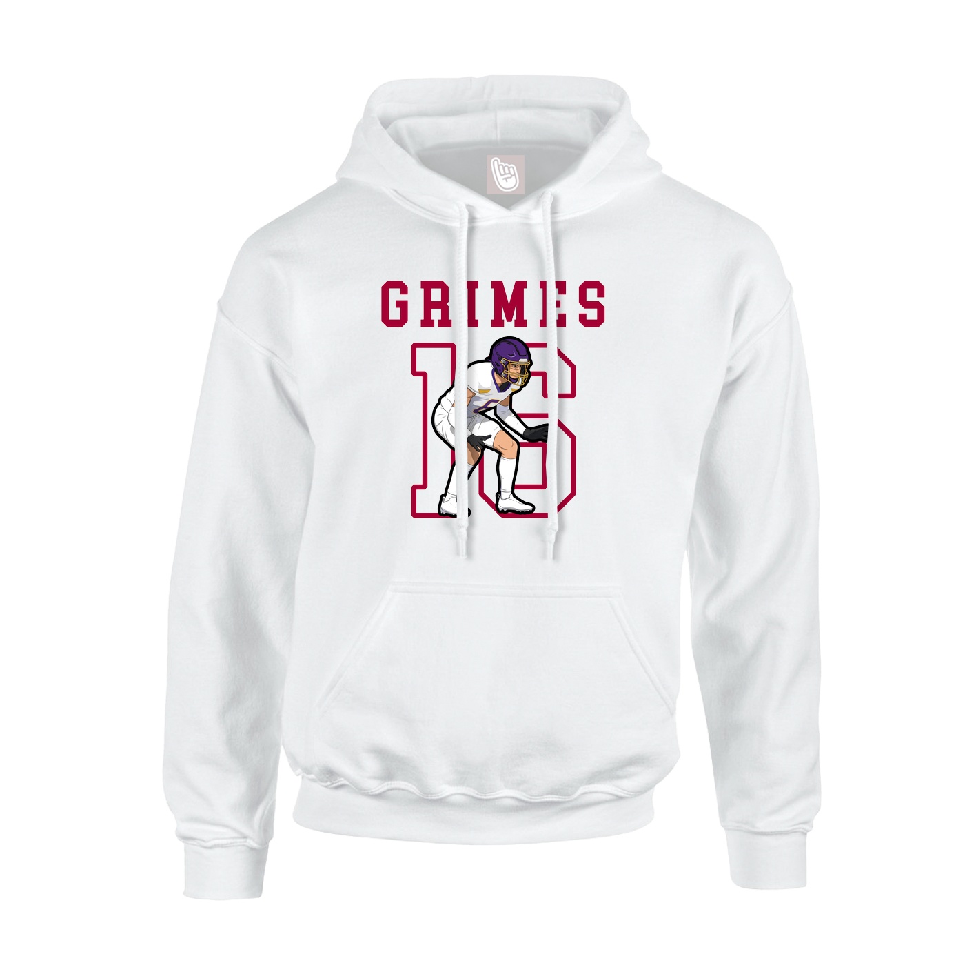 Hoodie — Shirsey in White