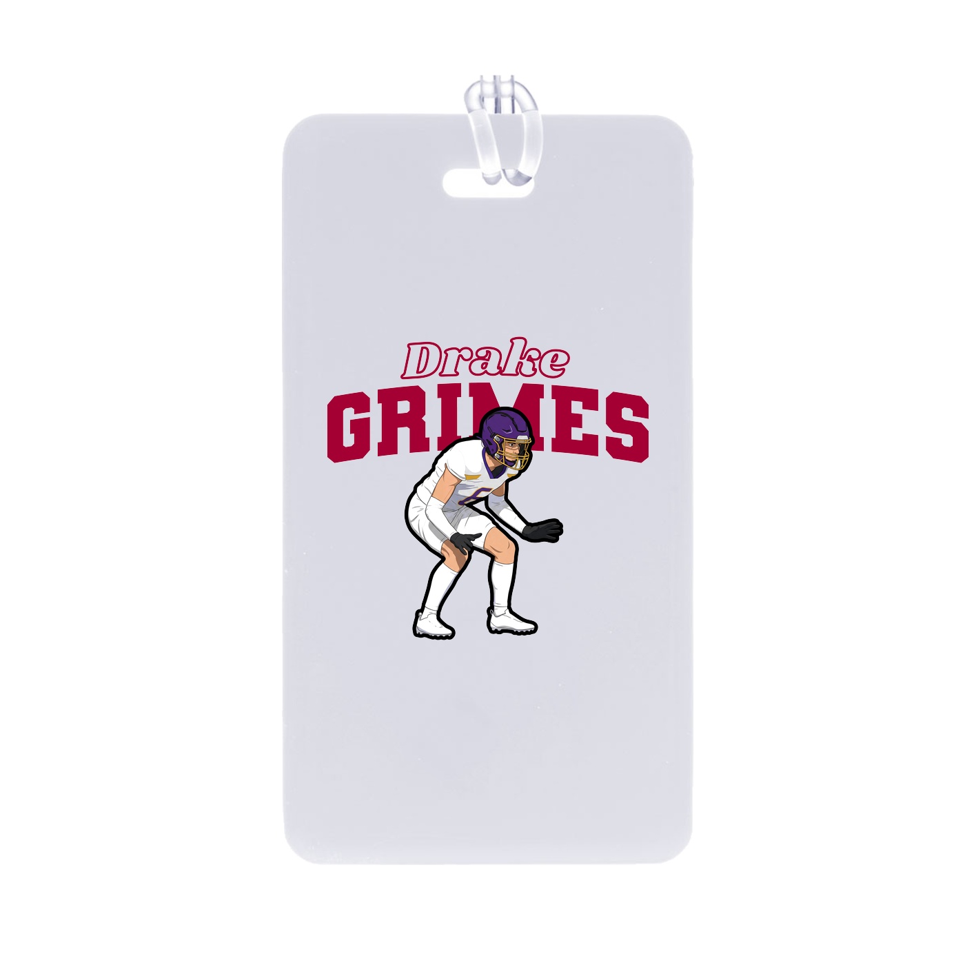 Bag Tag — Name Arch in Classic