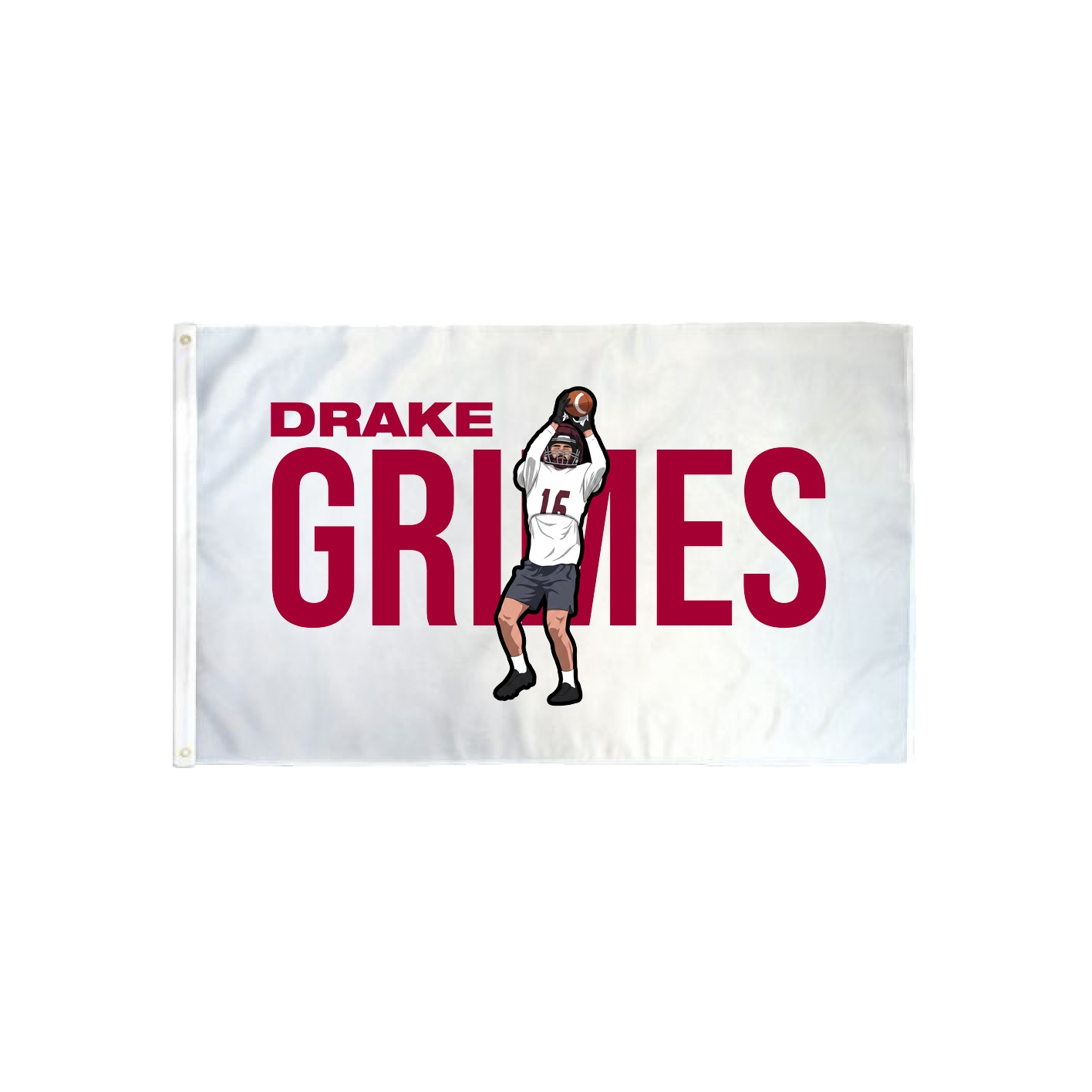 3x5 Flag — Player Name in Classic