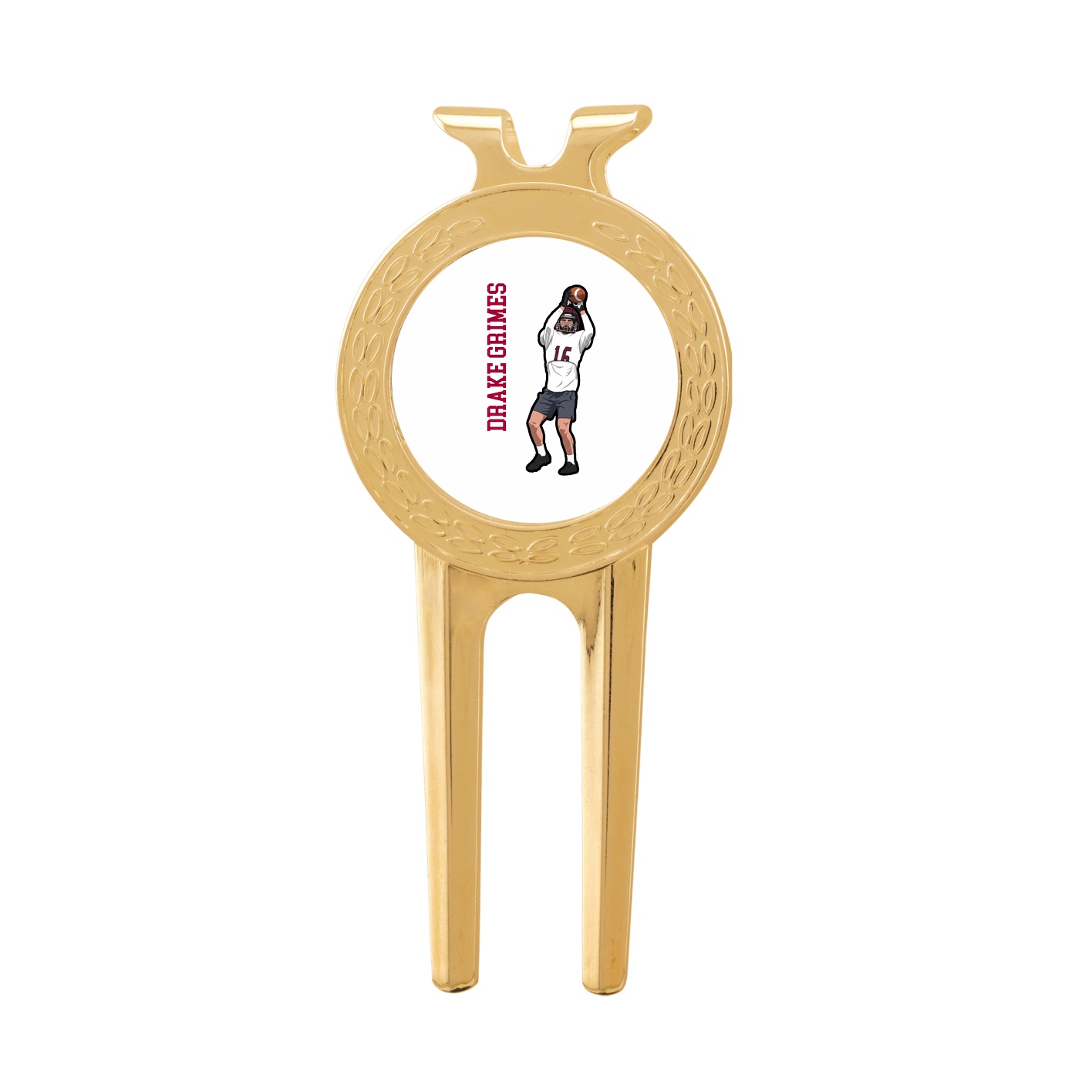 Divot Tool with Ball Marker — Name Vertical in Classic