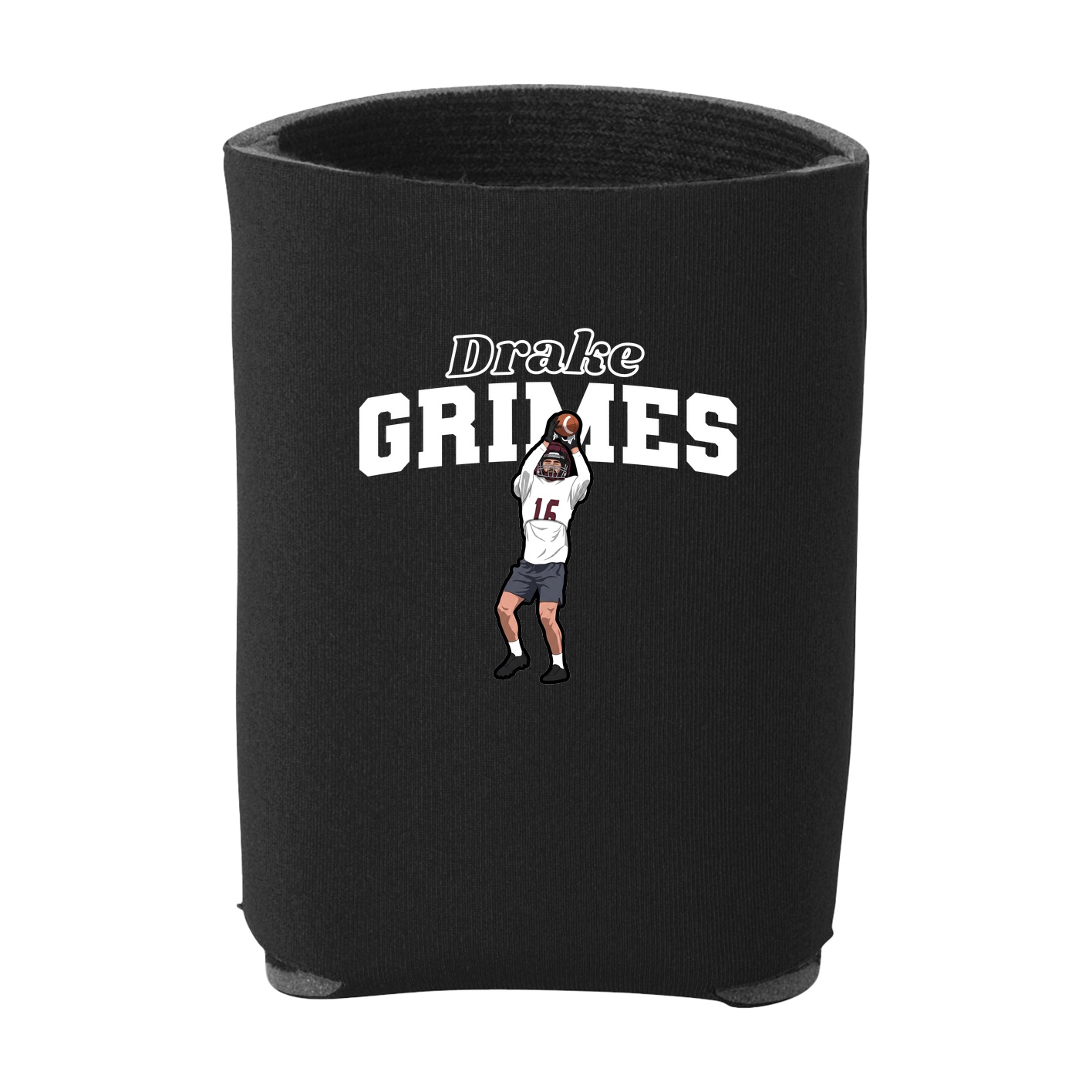 Can Holder — Name Arch in Black