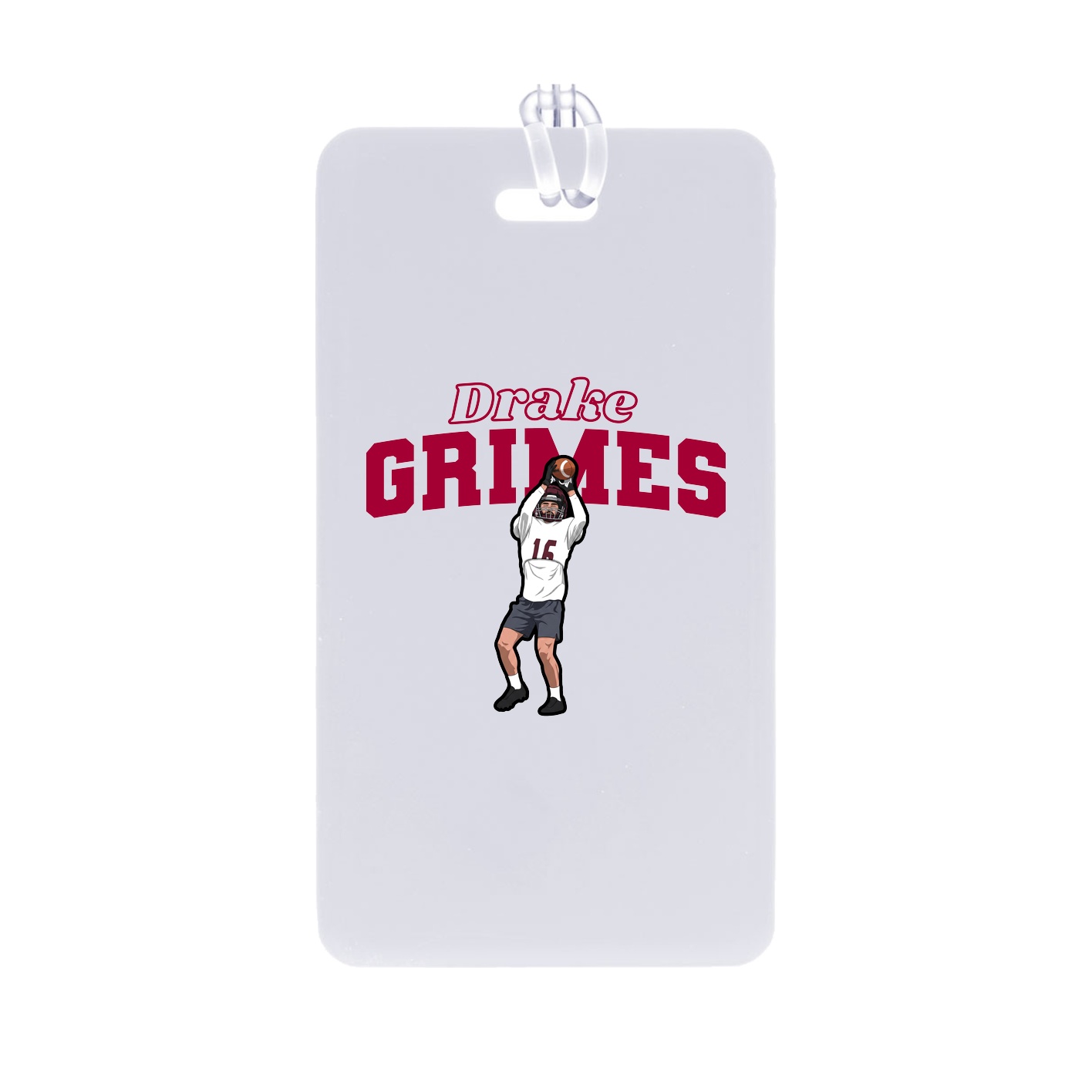 Bag Tag — Name Arch in Classic