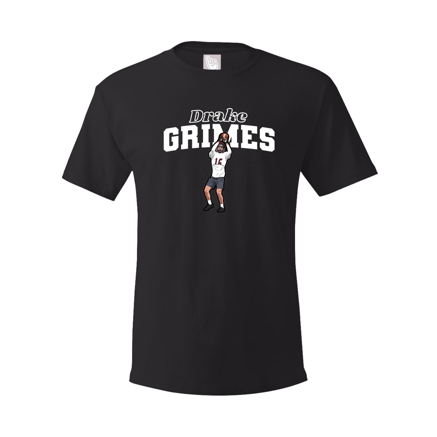 Youth Tee — Name Arch in Black