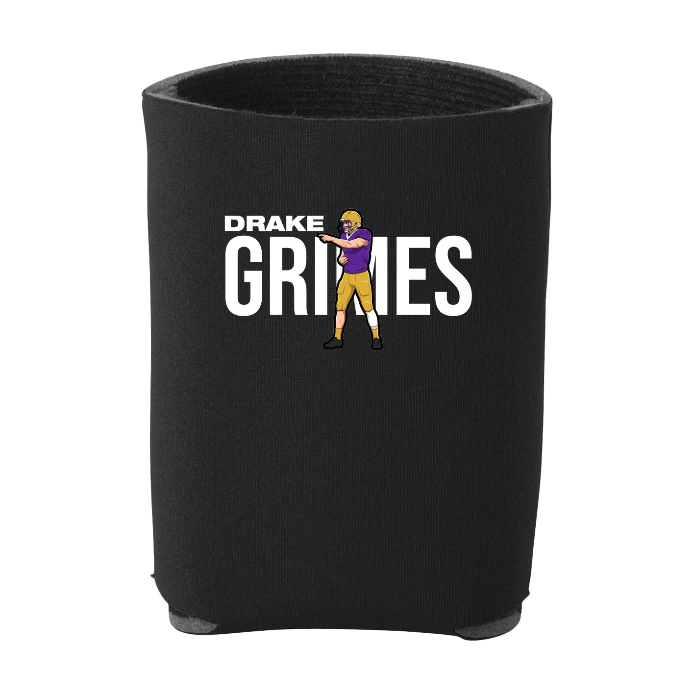 Can Holder — Player Name in Black