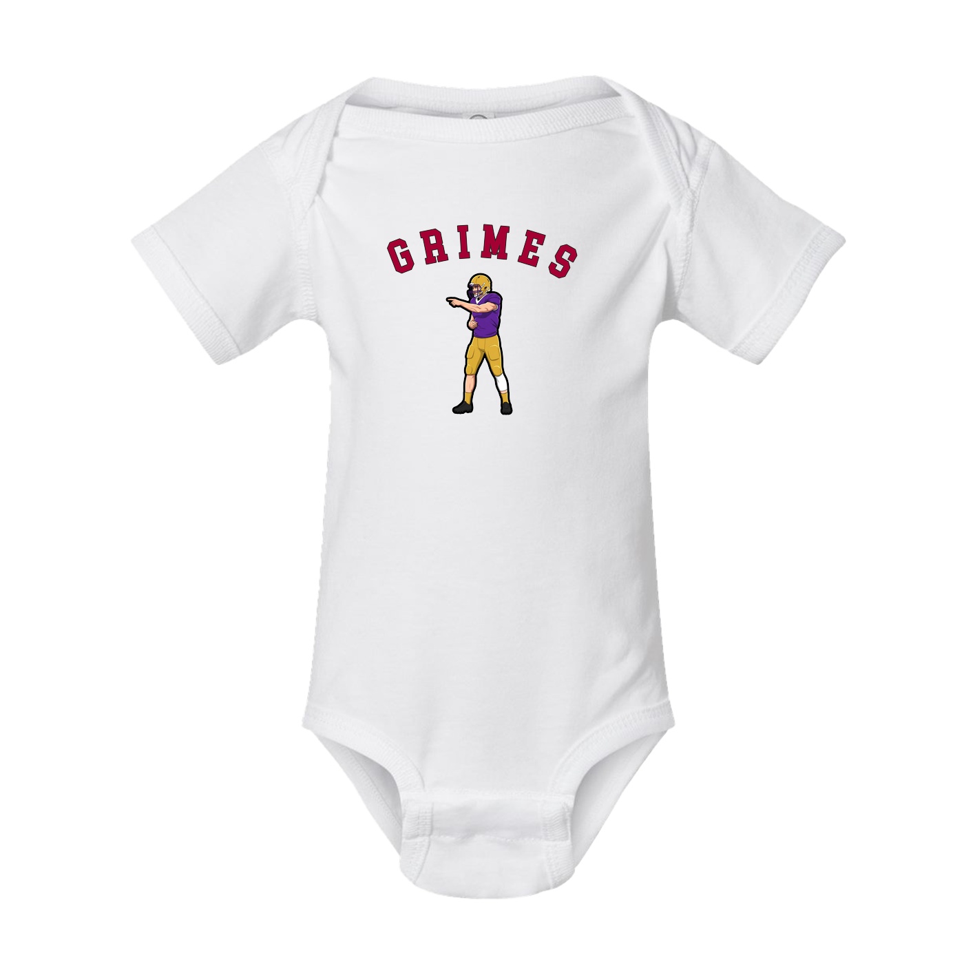 Baby Onesie — Shirsey Arch in White