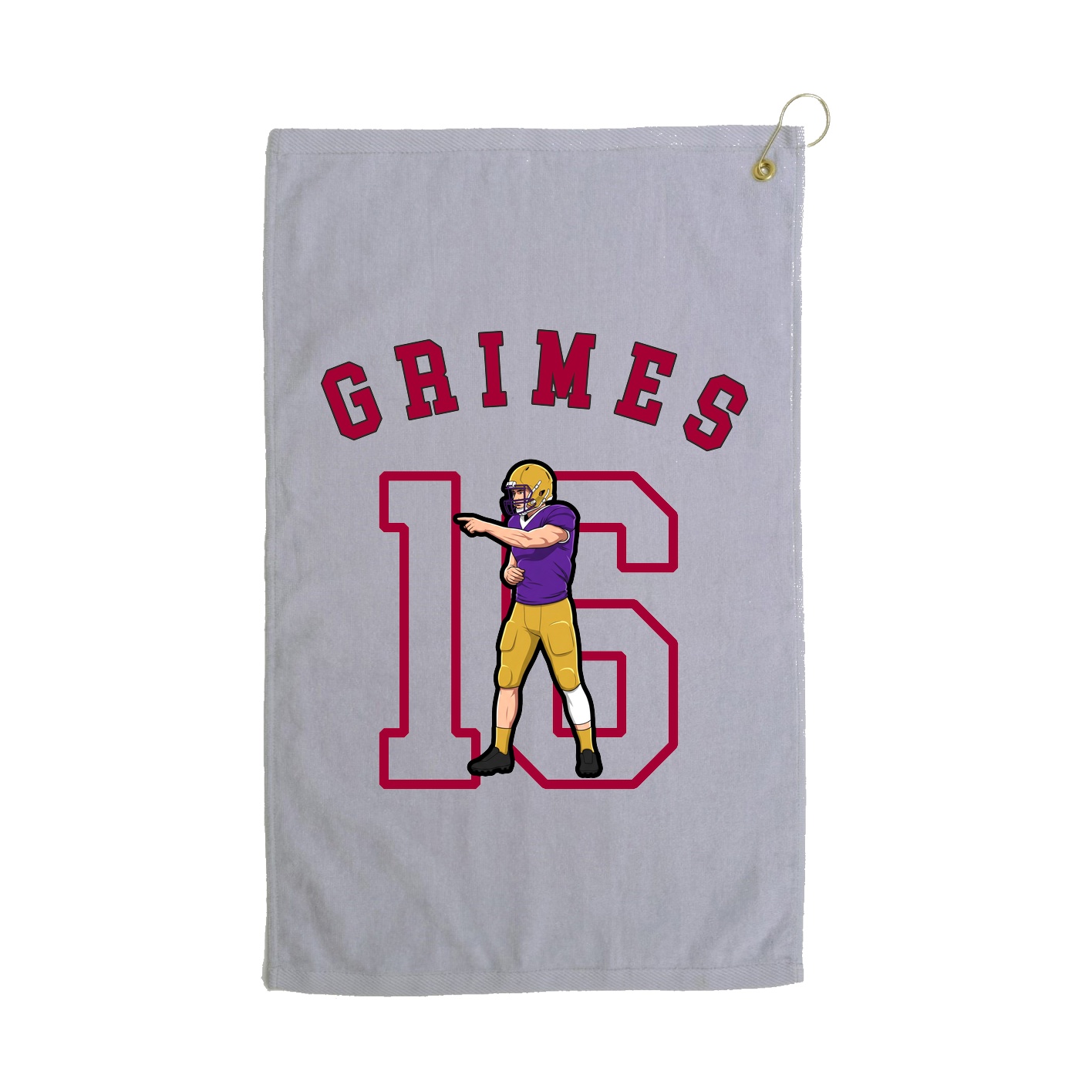 Golf Towel — Shirsey Arch in Grey