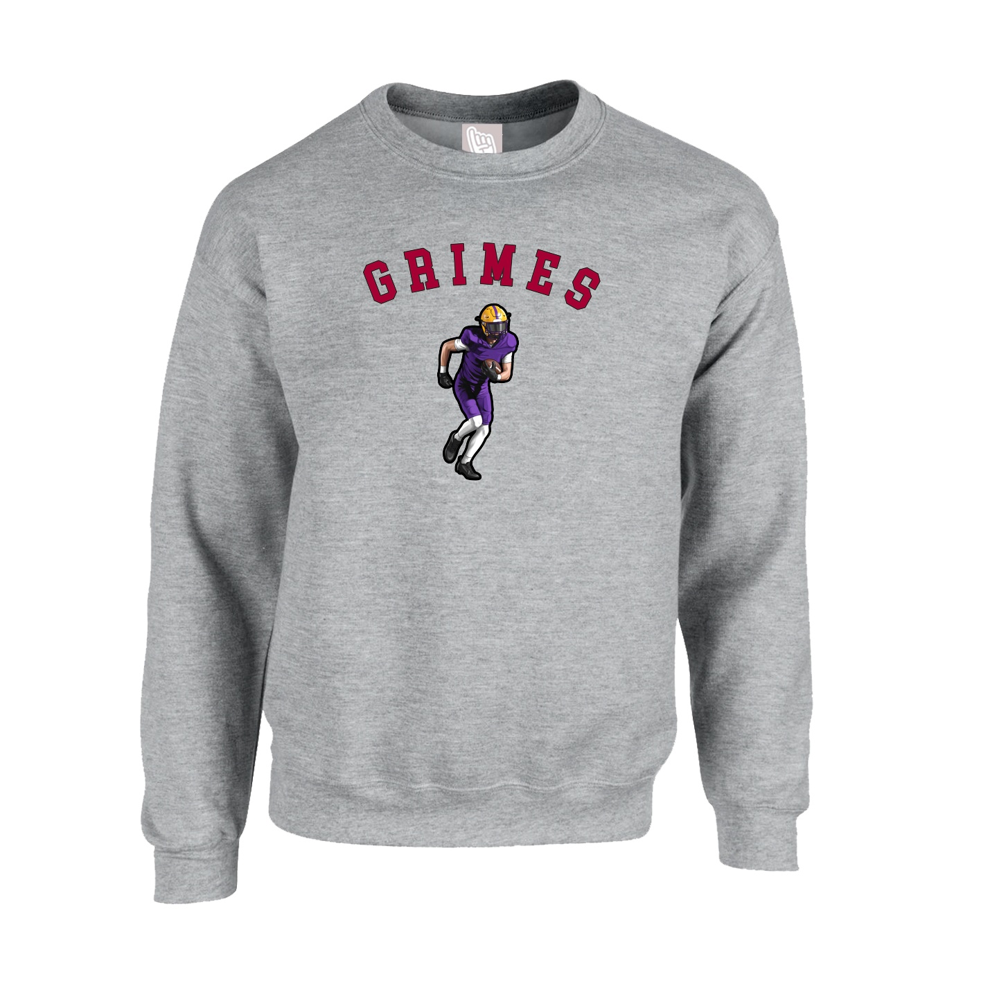 Fleece Crew — Shirsey Arch in Grey