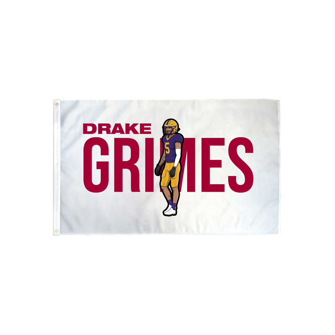3x5 Flag — Player Name in Classic