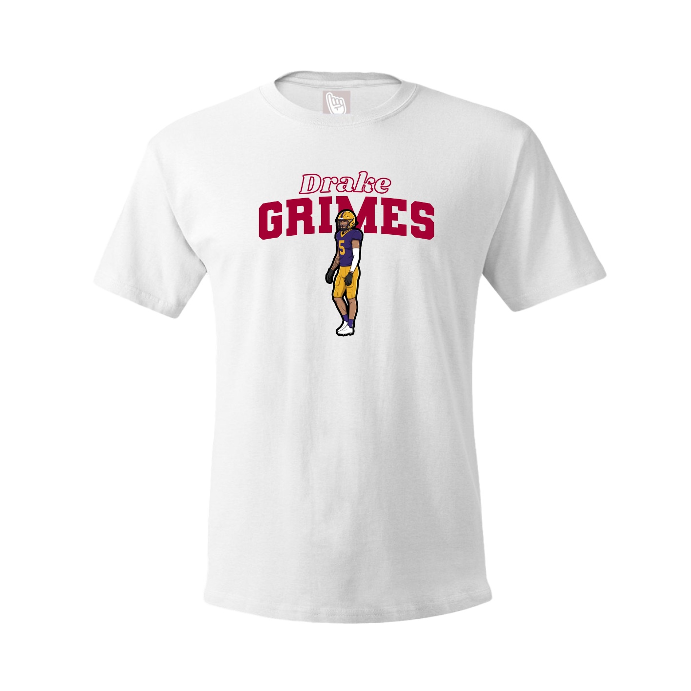Tee — Name Arch in White