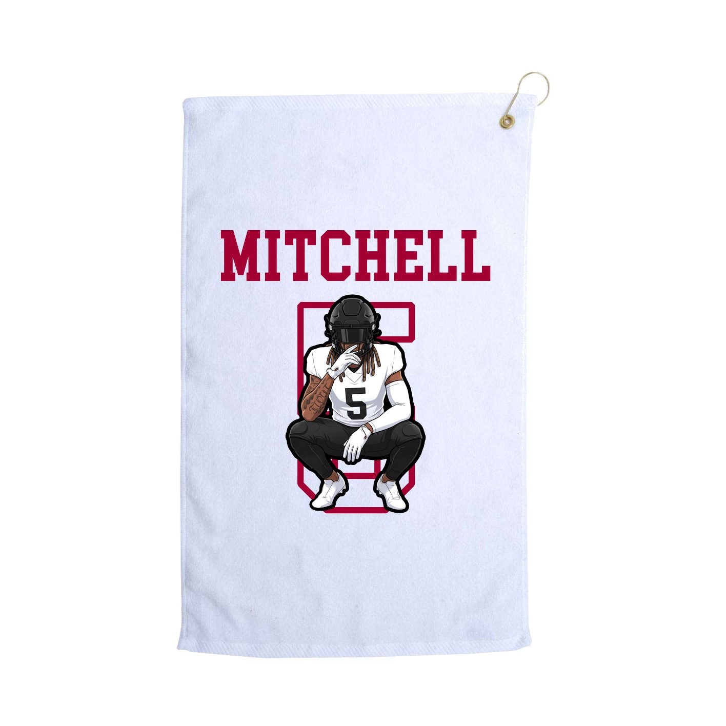Golf Towel — Shirsey in White