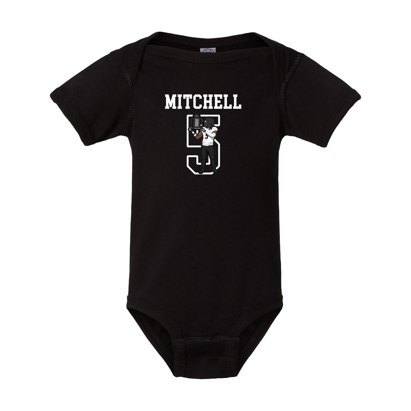 Baby Onesie — Shirsey in Black
