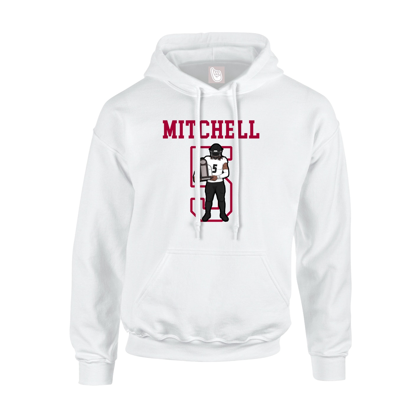 Hoodie — Shirsey in White