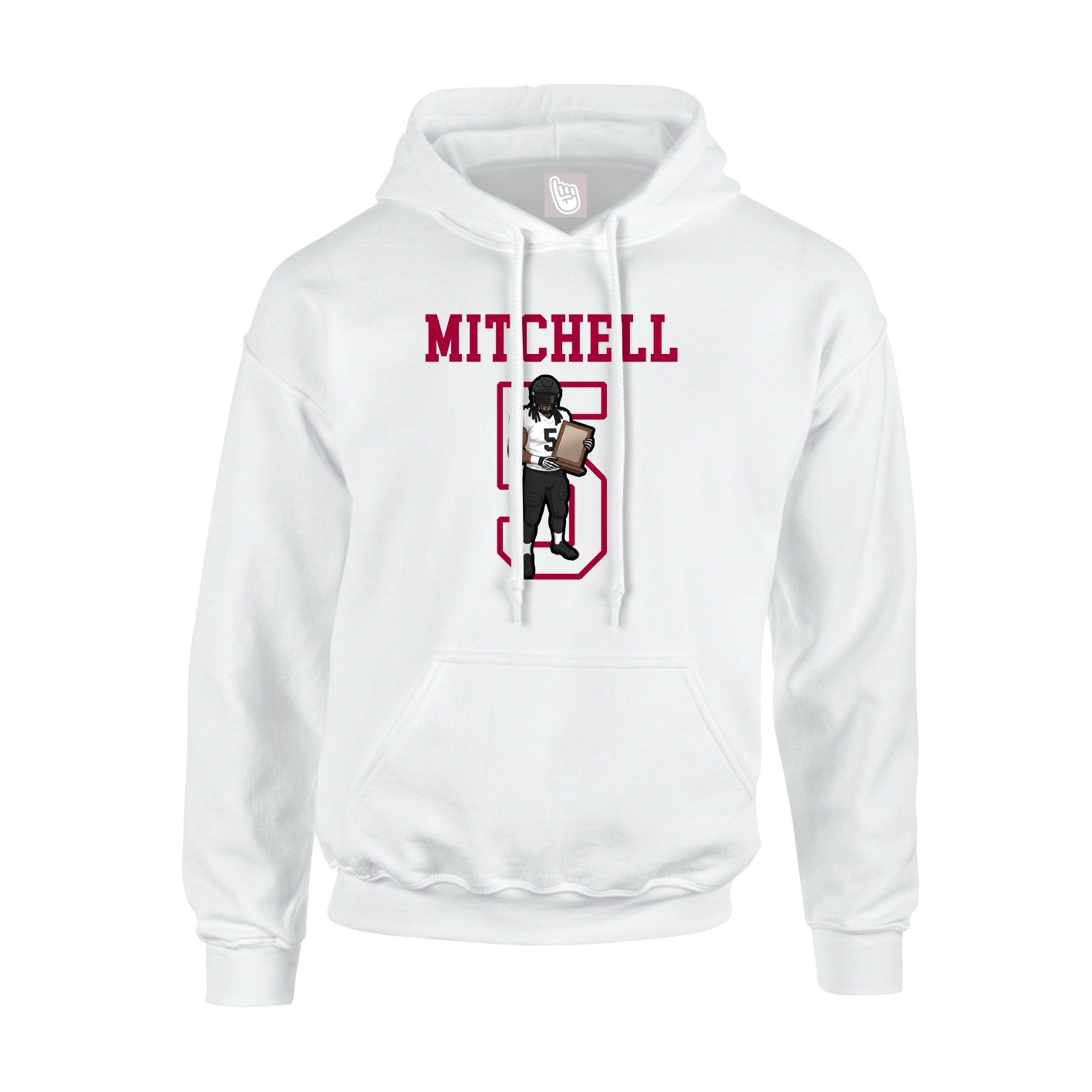 Hoodie — Shirsey in White