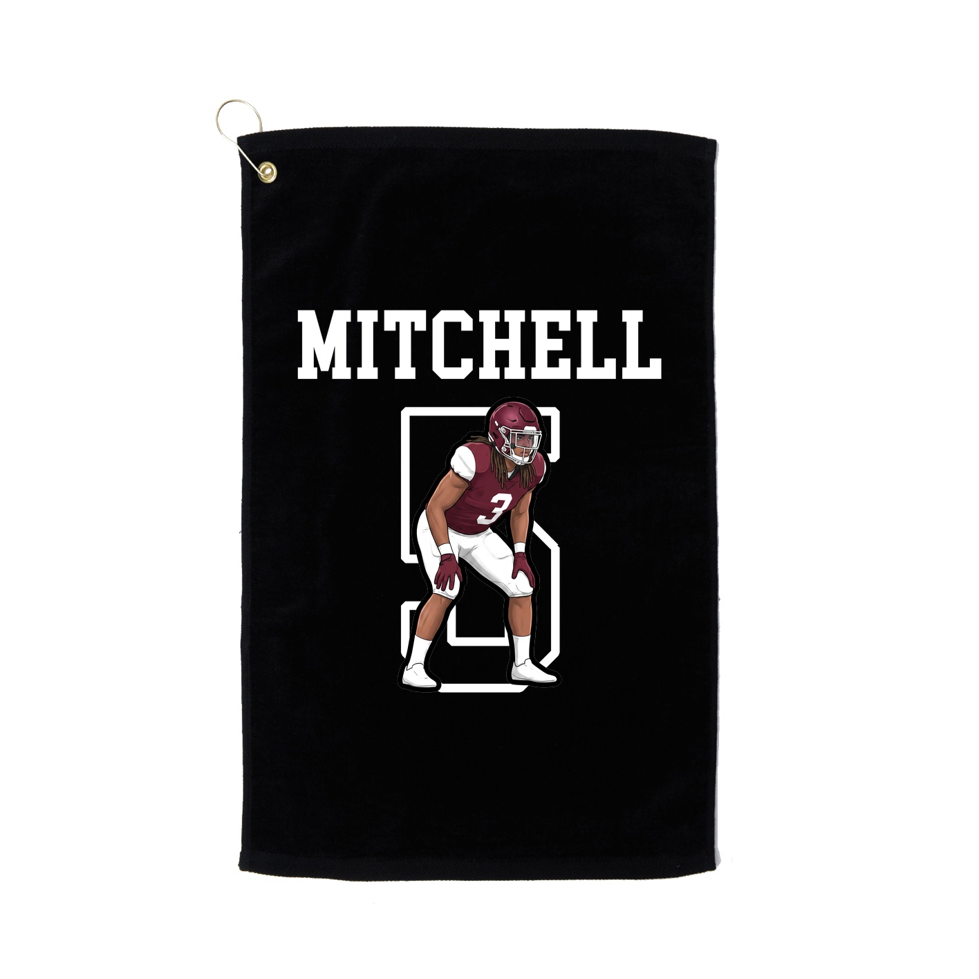Golf Towel — Shirsey in Black