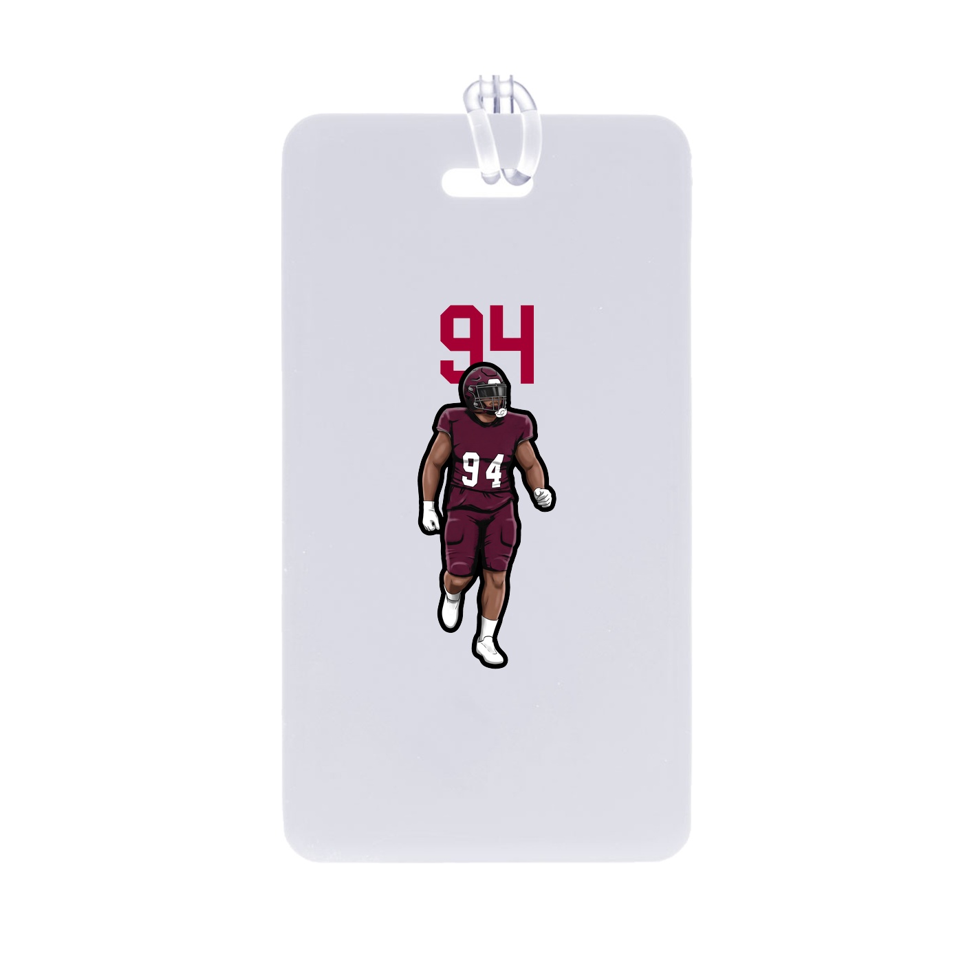 Bag Tag — Number Top in Classic