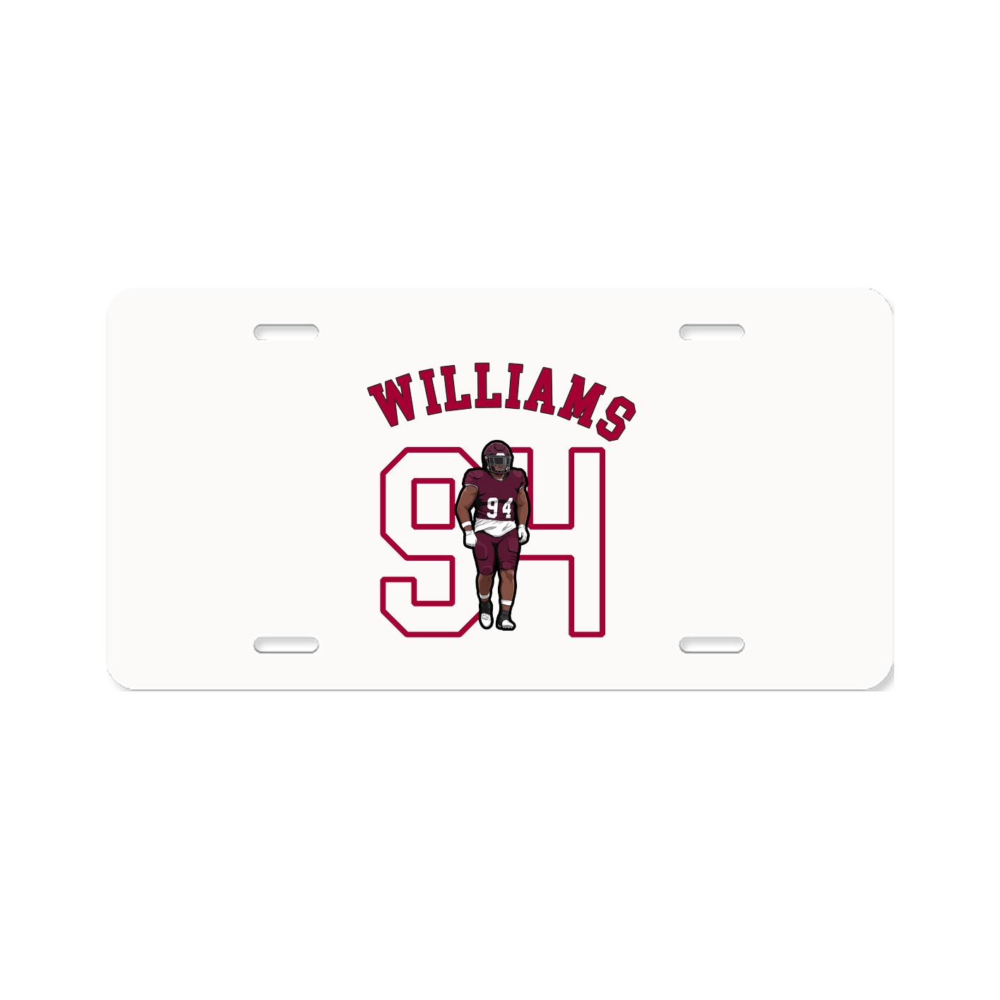 License Plate — Shirsey Arch in Classic