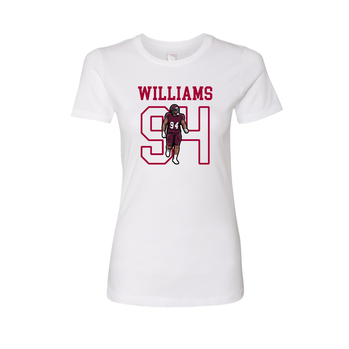 Fitted Women's Tee — Shirsey in White