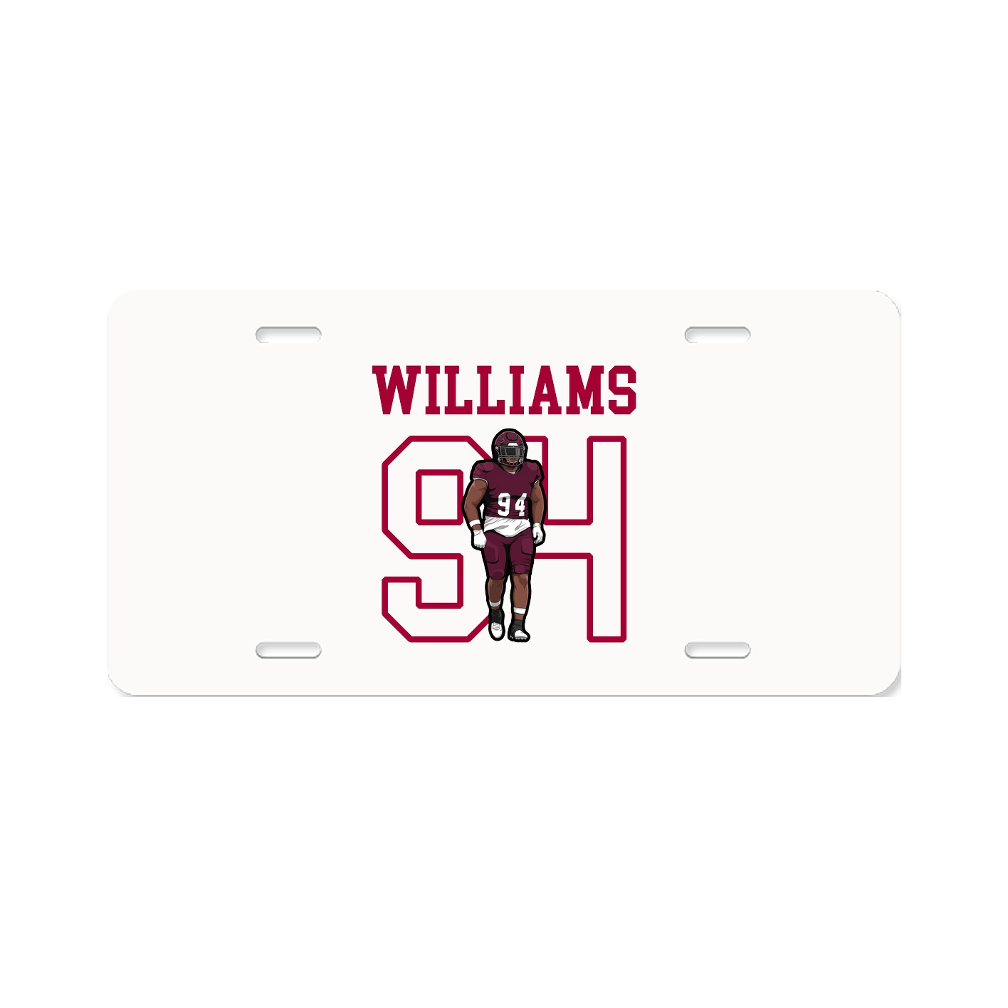 License Plate — Shirsey in Classic