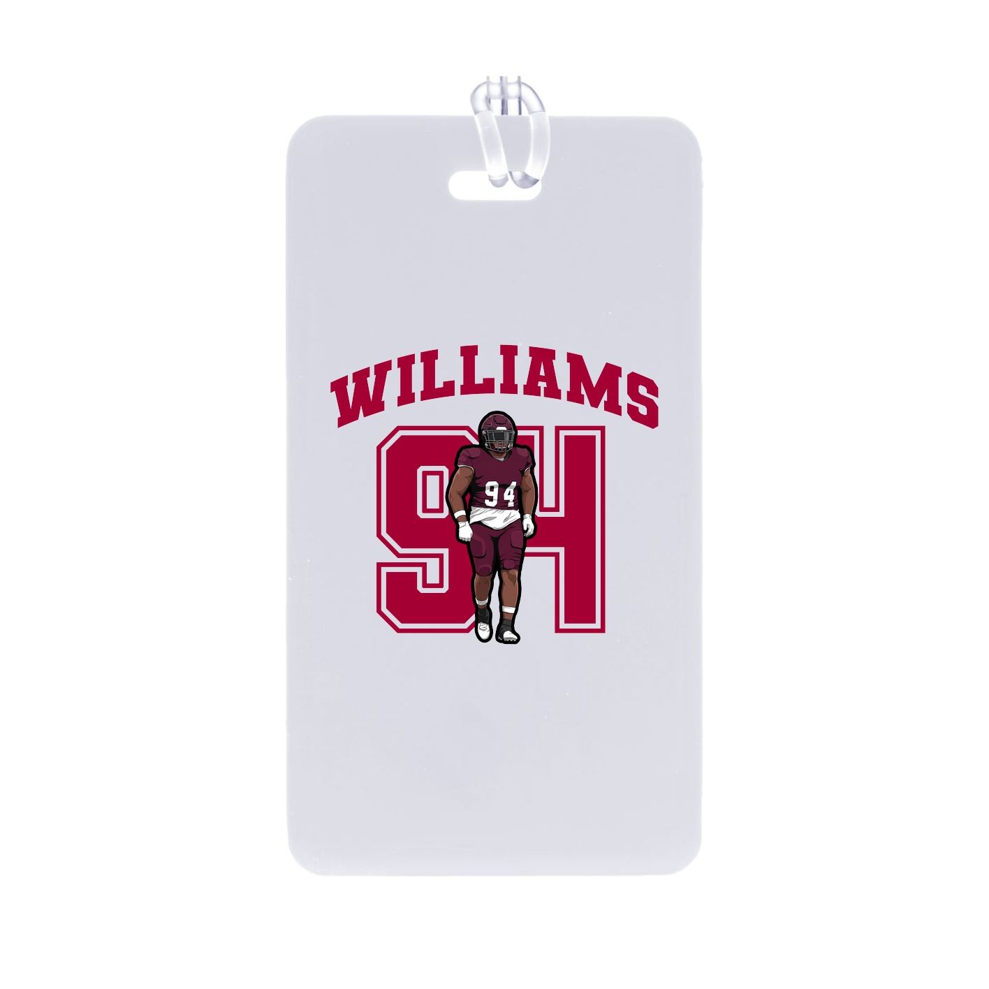 Bag Tag — Number in Classic