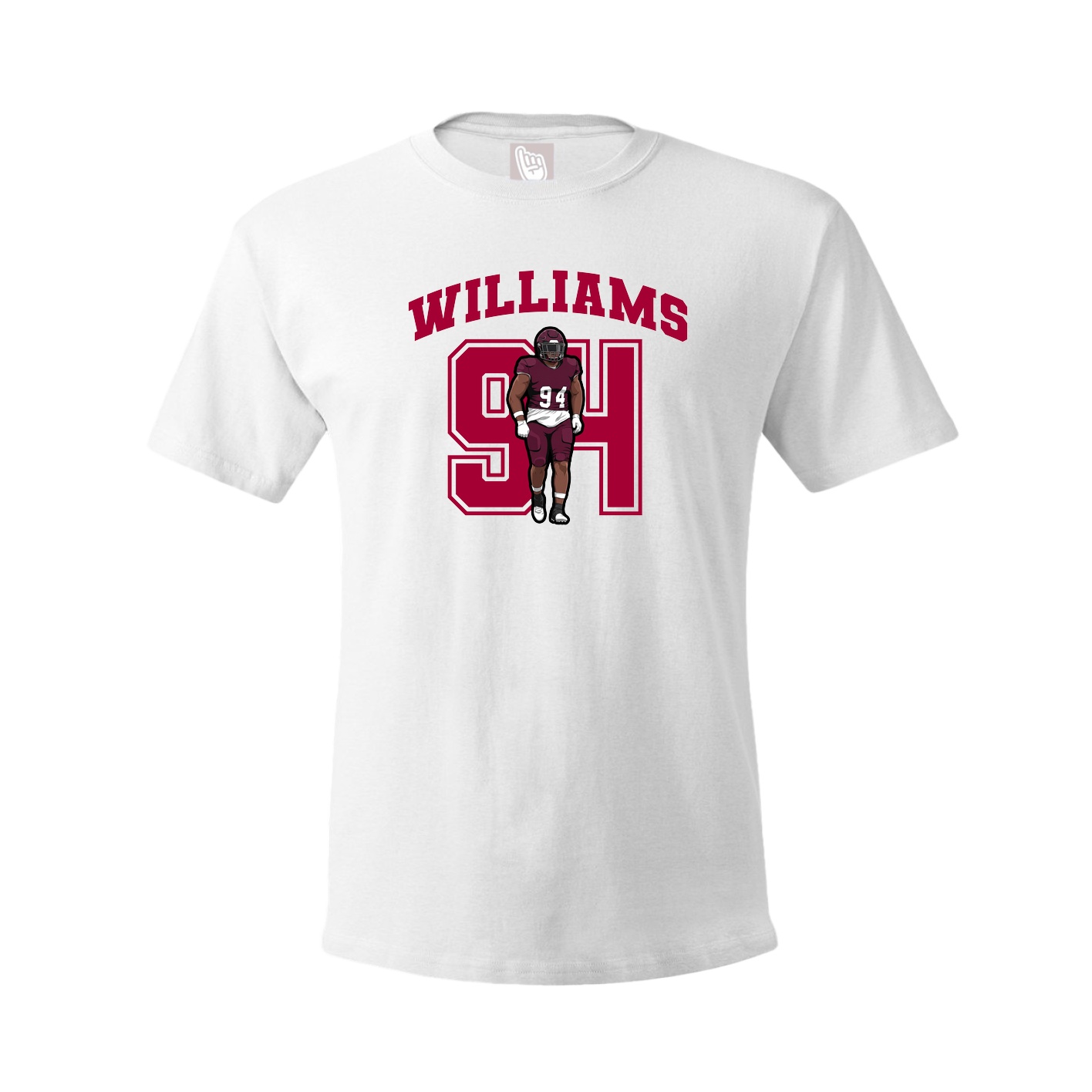 Tee — Number in White