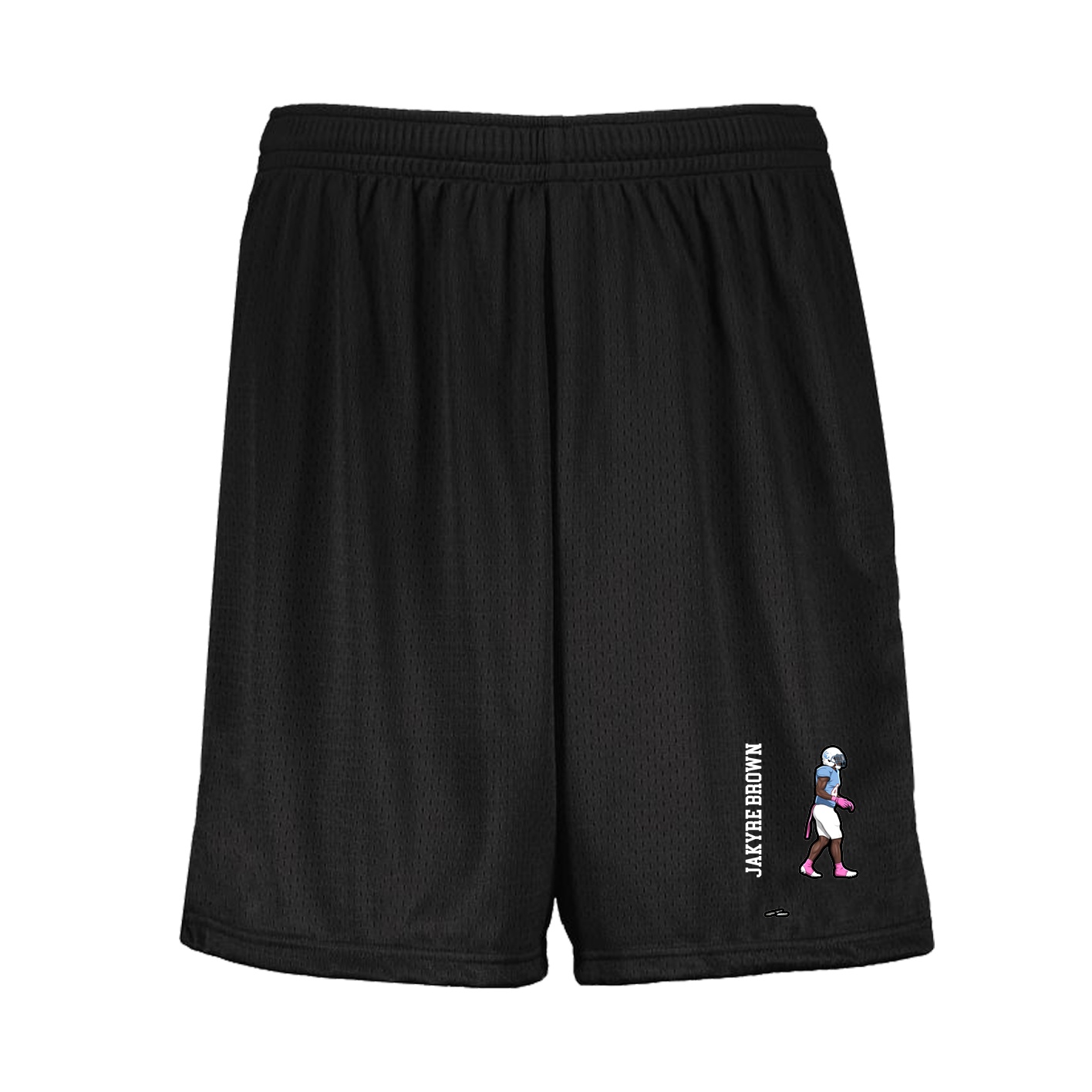 Shorts — Name Vertical in Black