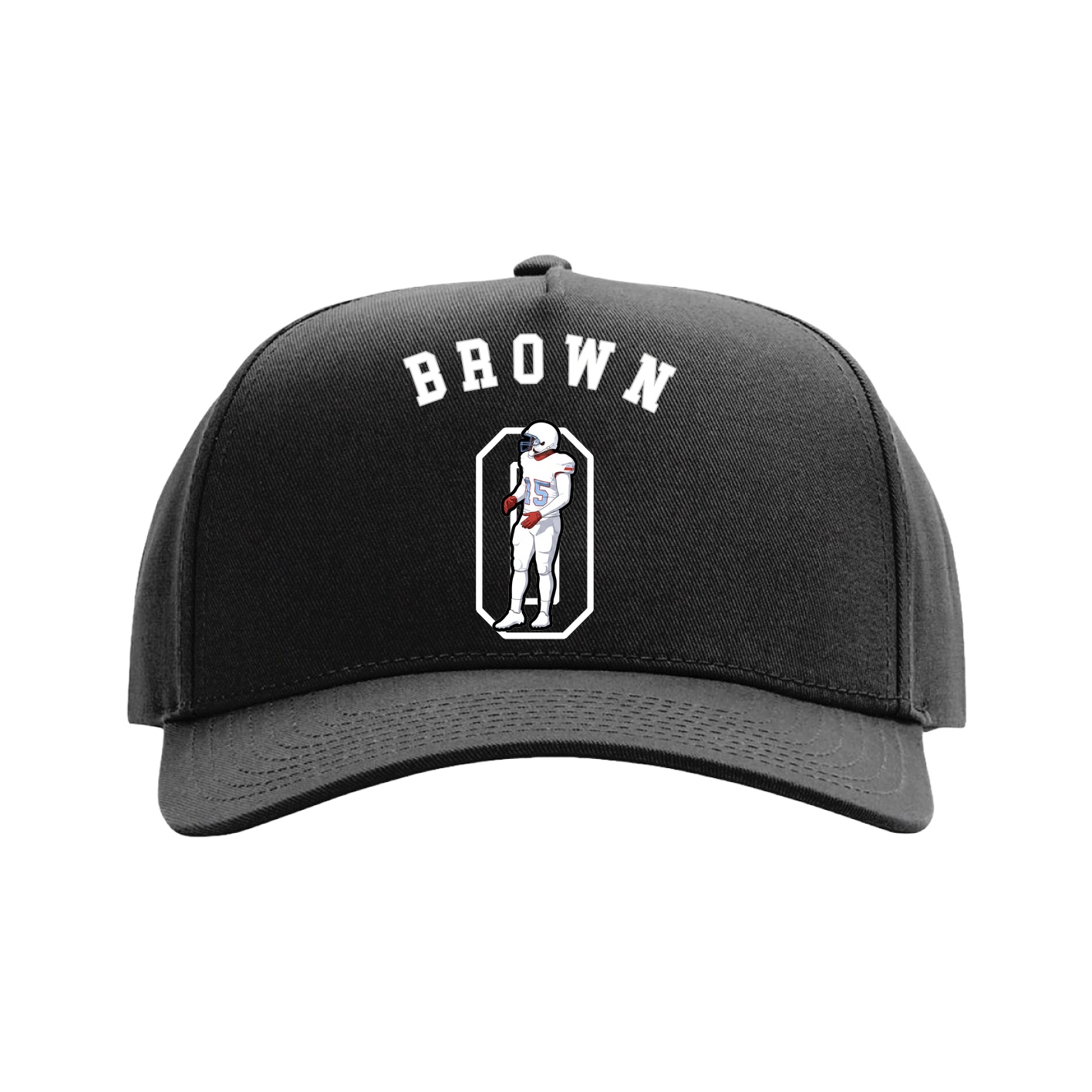 Full Fabric Five-Panel Champ Cap