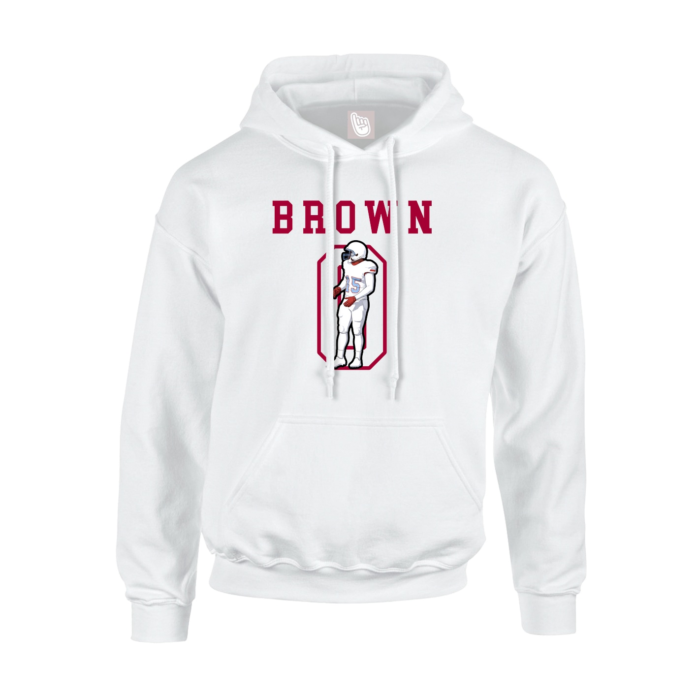 Youth Hoodie — Shirsey in White