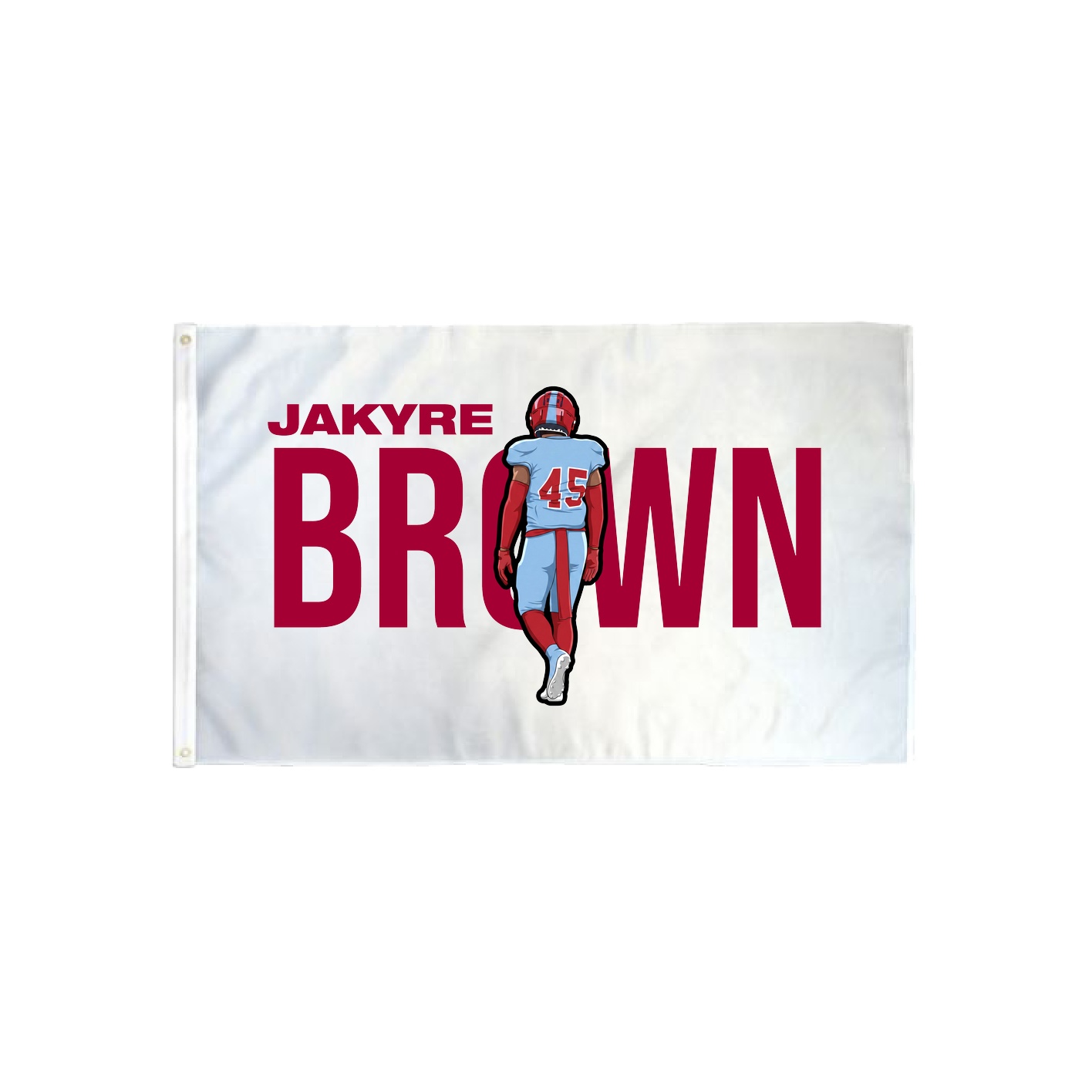 3x5 Flag — Player Name in Classic
