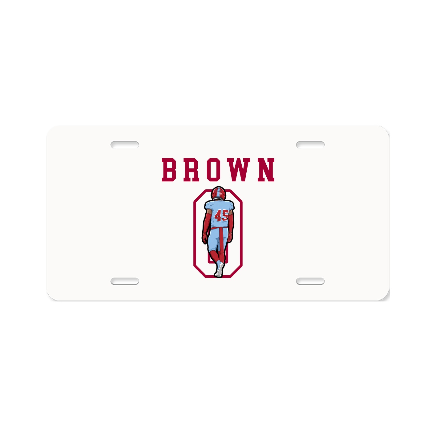 License Plate — Shirsey in Classic