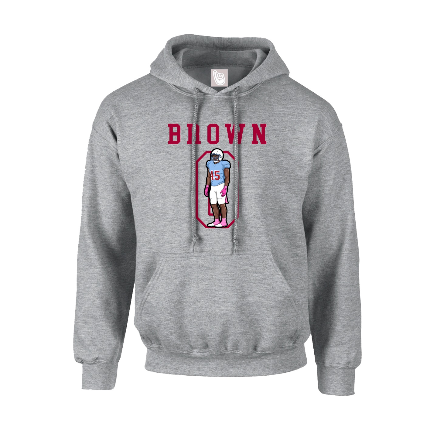 Hoodie — Shirsey in Grey
