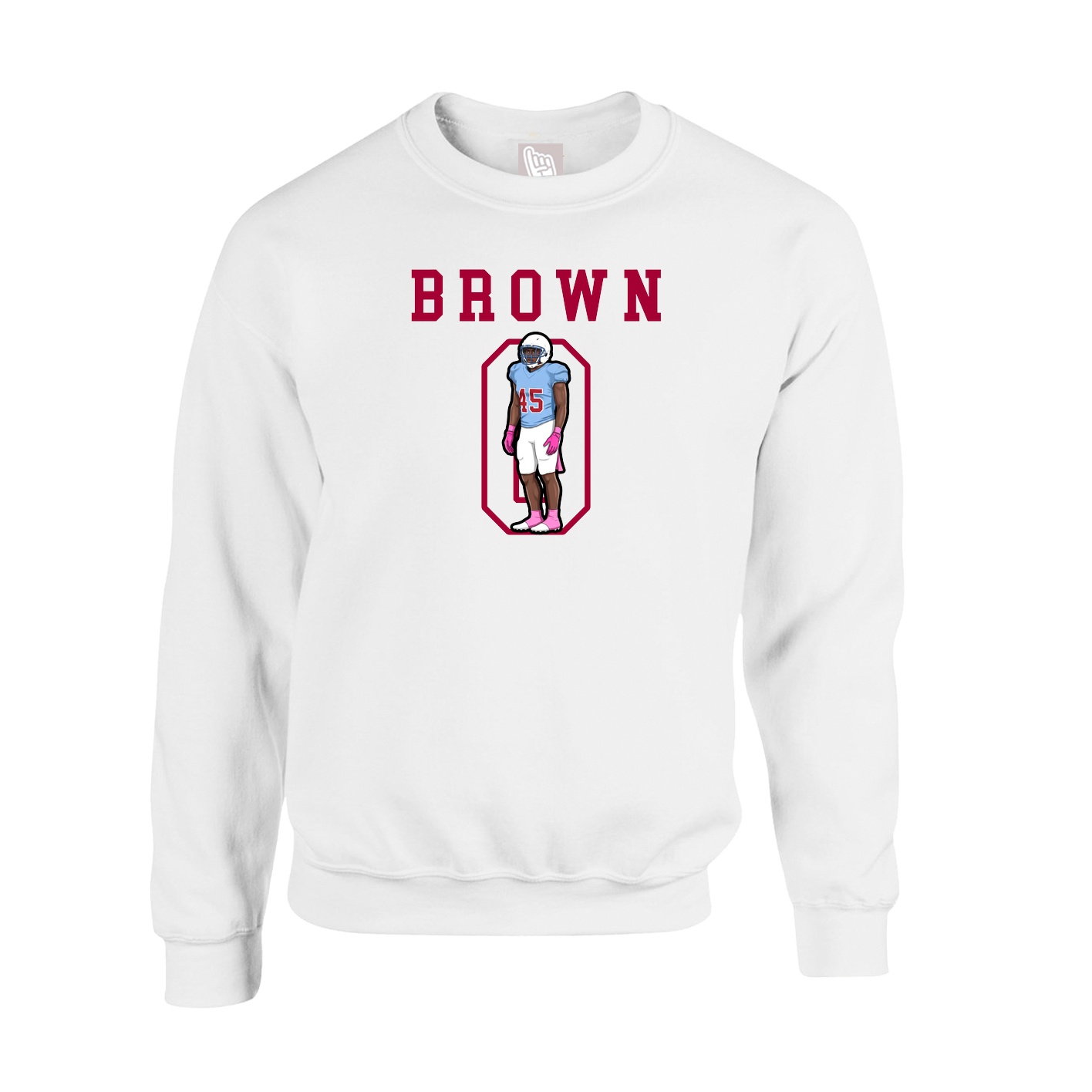 Fleece Crew — Shirsey in White