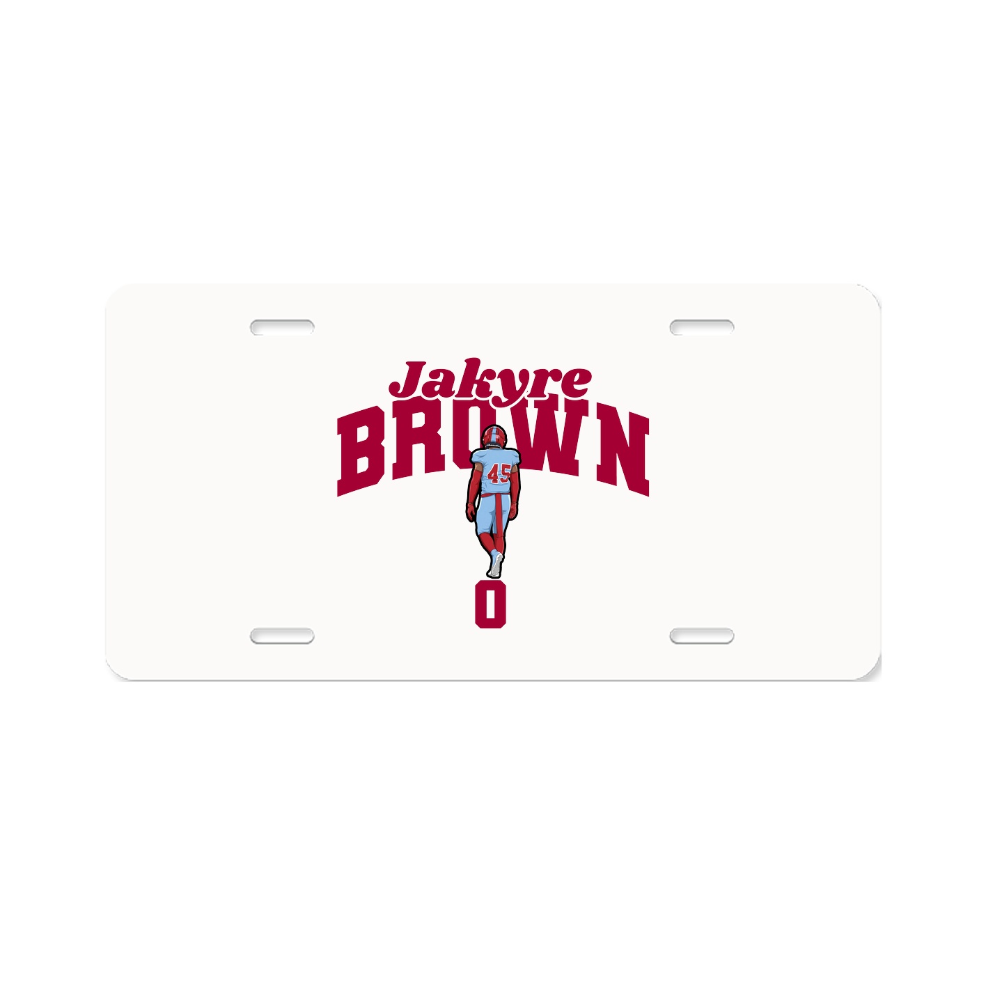 License Plate — Signature Arch in Classic
