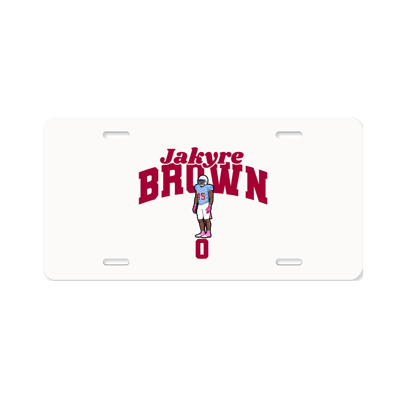 License Plate — Signature Arch in Classic