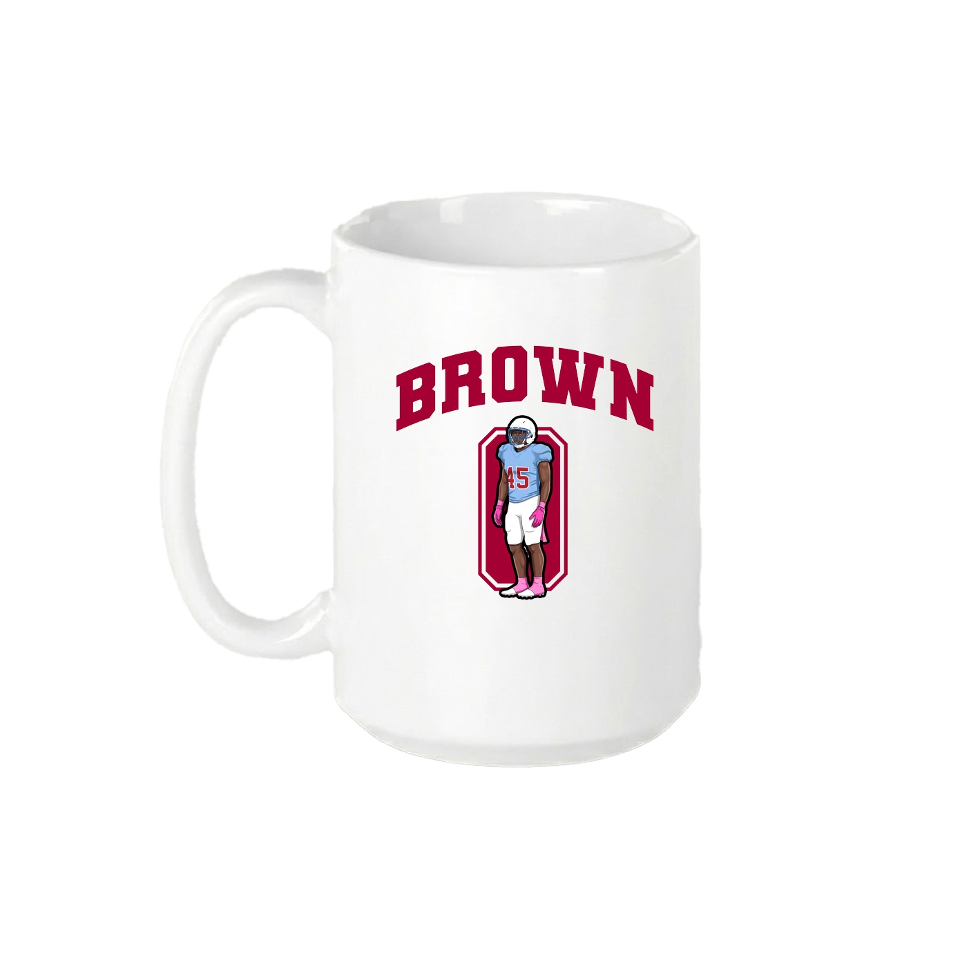 15oz Coffee Mug — Number in White