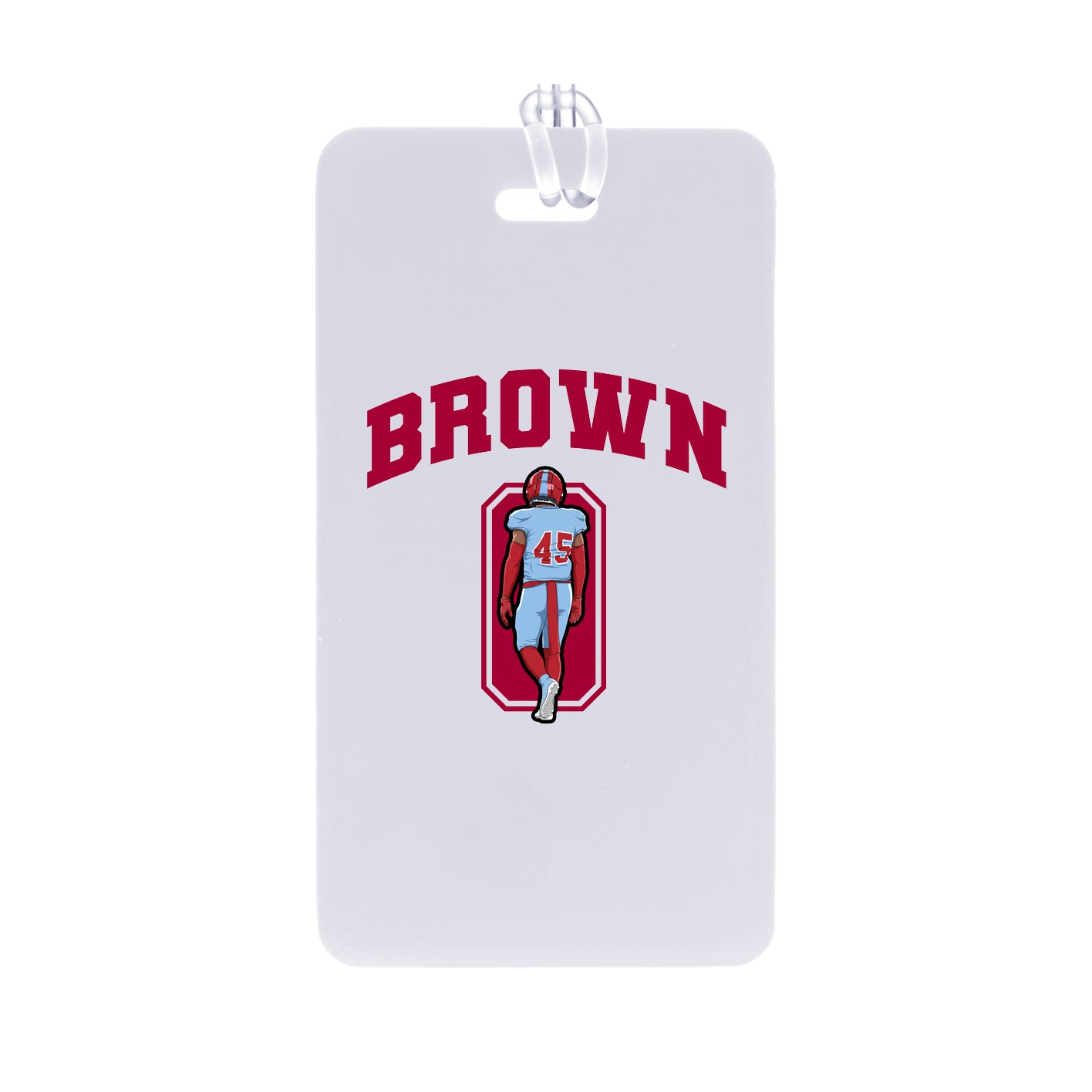 Bag Tag — Number in Classic