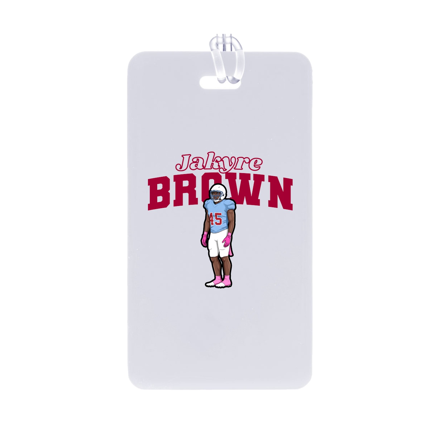 Bag Tag — Name Arch in Classic