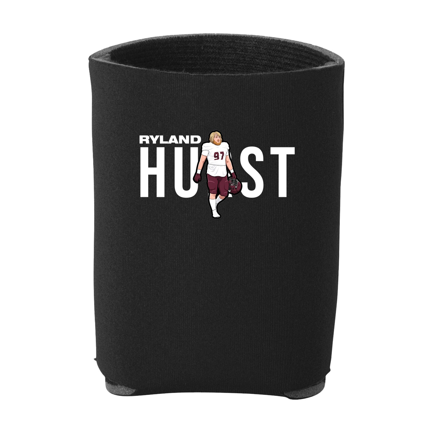 Can Holder — Player Name in Black