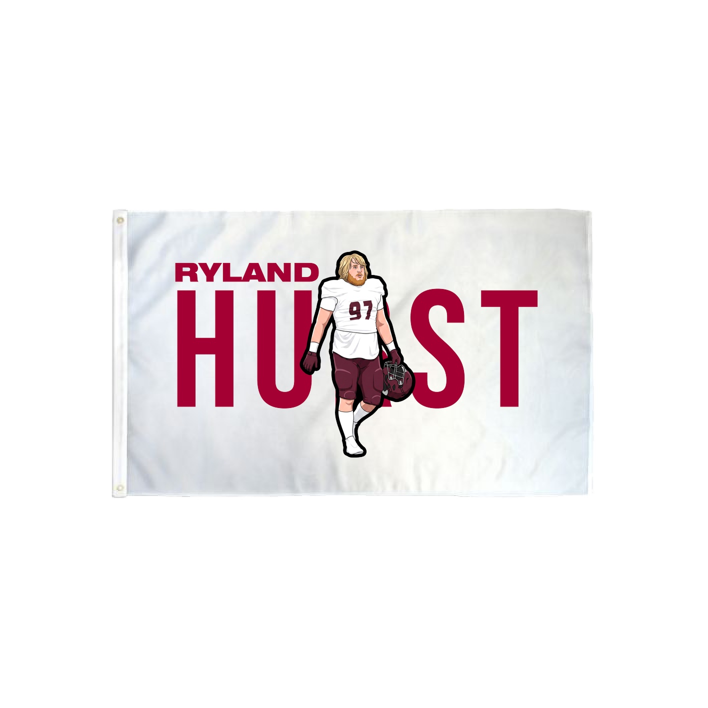 3x5 Flag — Player Name in Classic