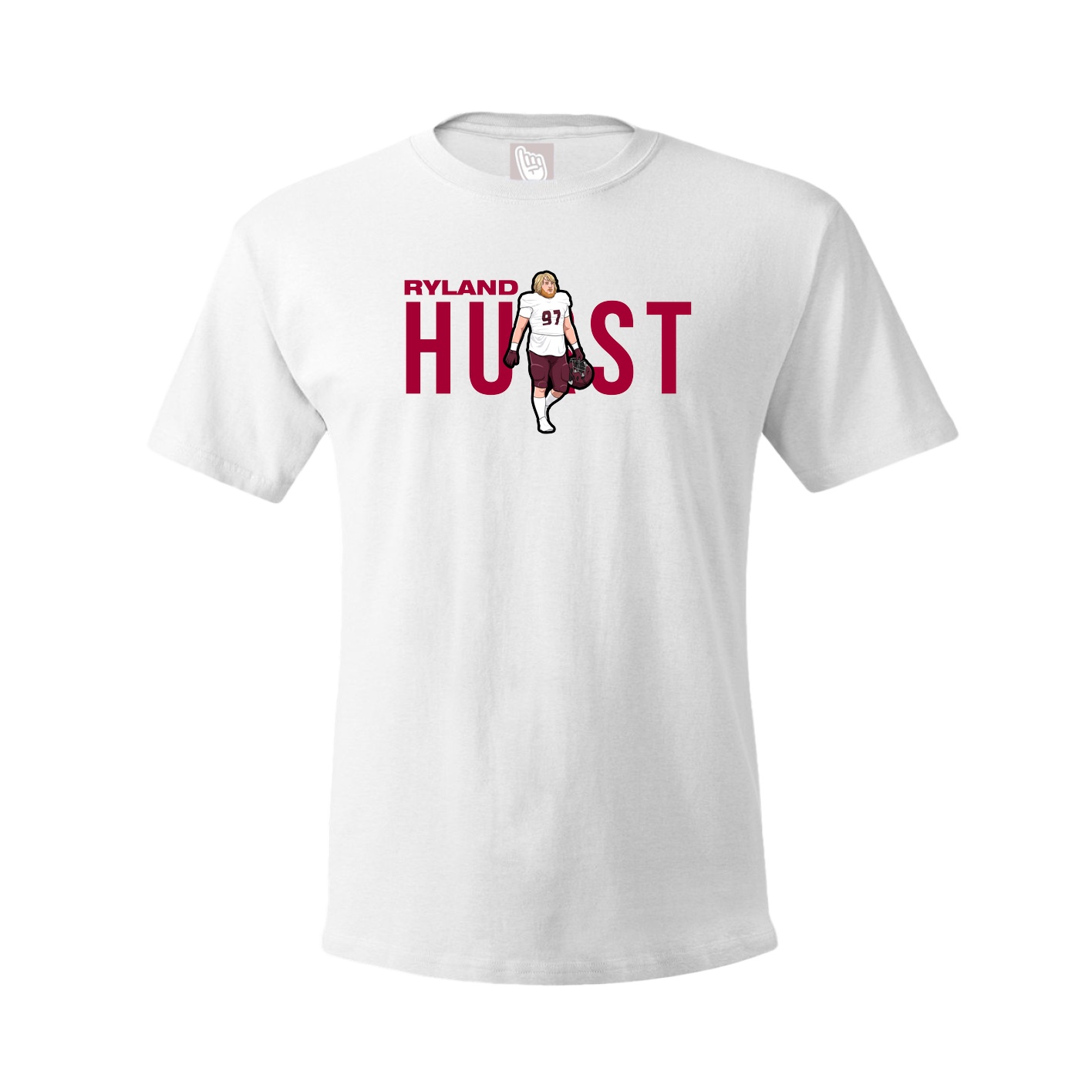 Youth Tee — Player Name in White