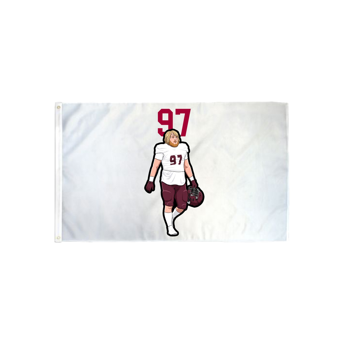 3x5 Flag — Number Top in Classic