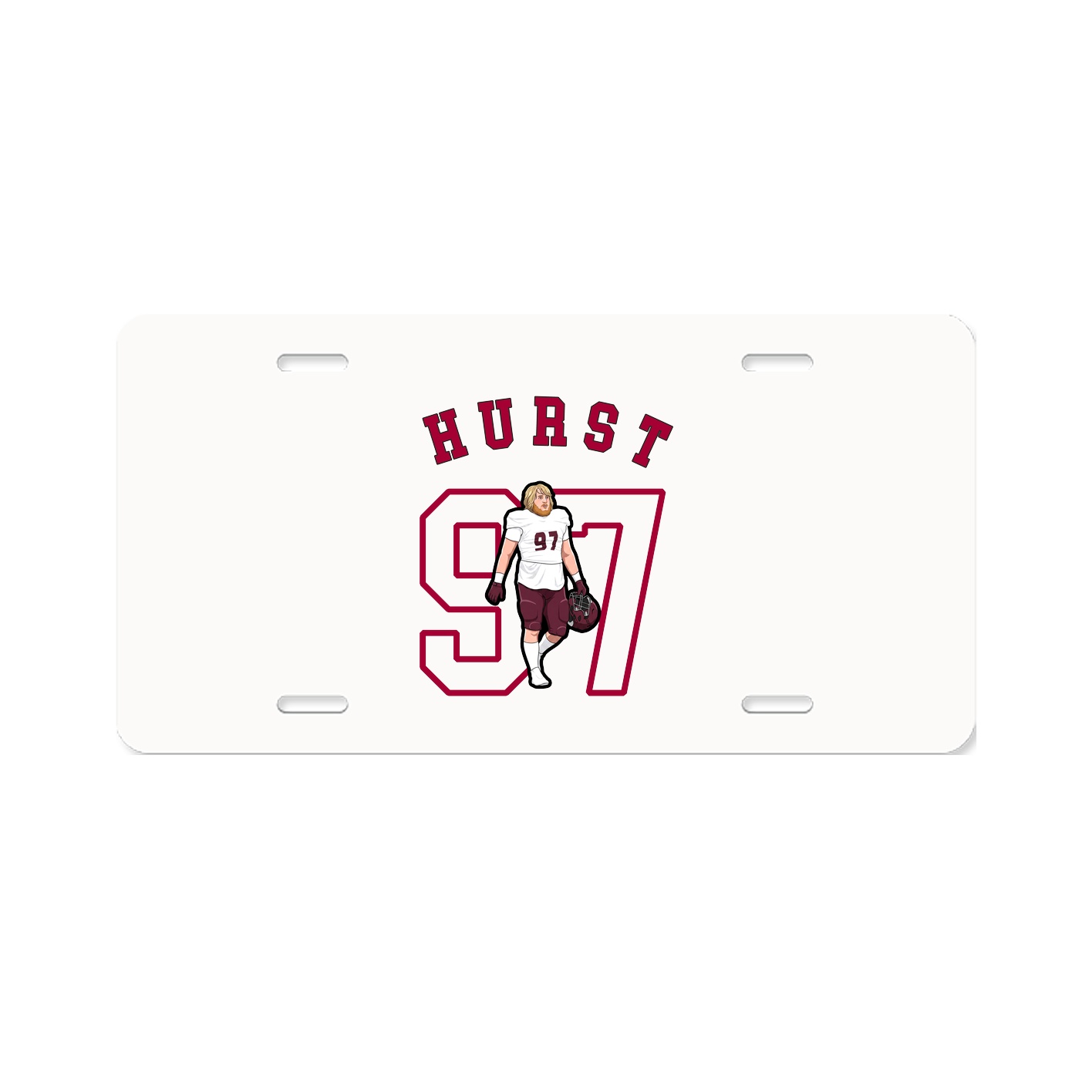 License Plate — Shirsey Arch in Classic
