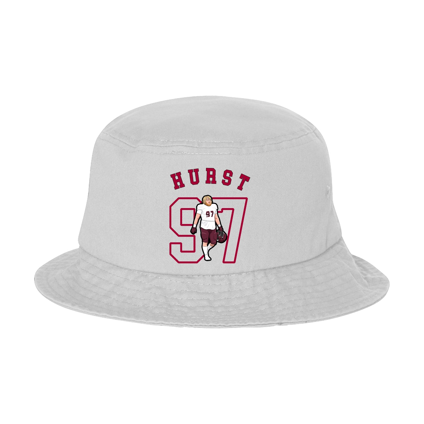 Bucket Cap — Shirsey Arch in White