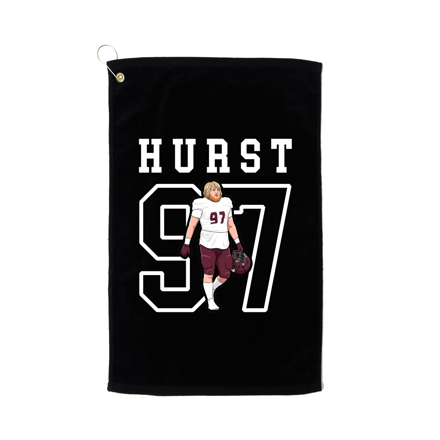 Golf Towel — Shirsey in Black