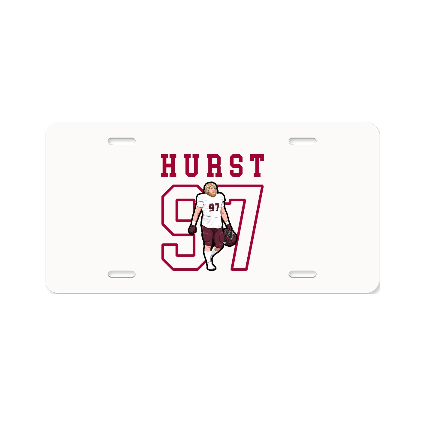 License Plate — Shirsey in Classic