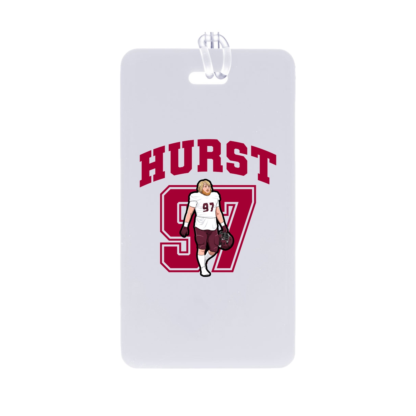 Bag Tag — Number in Classic