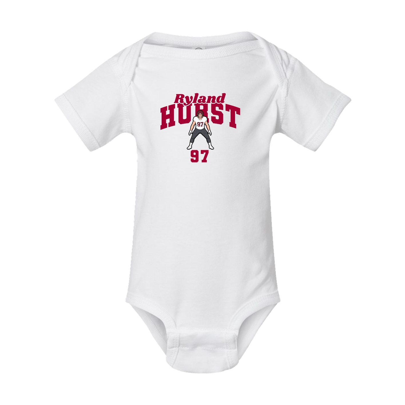 Baby Onesie — Signature Arch in White