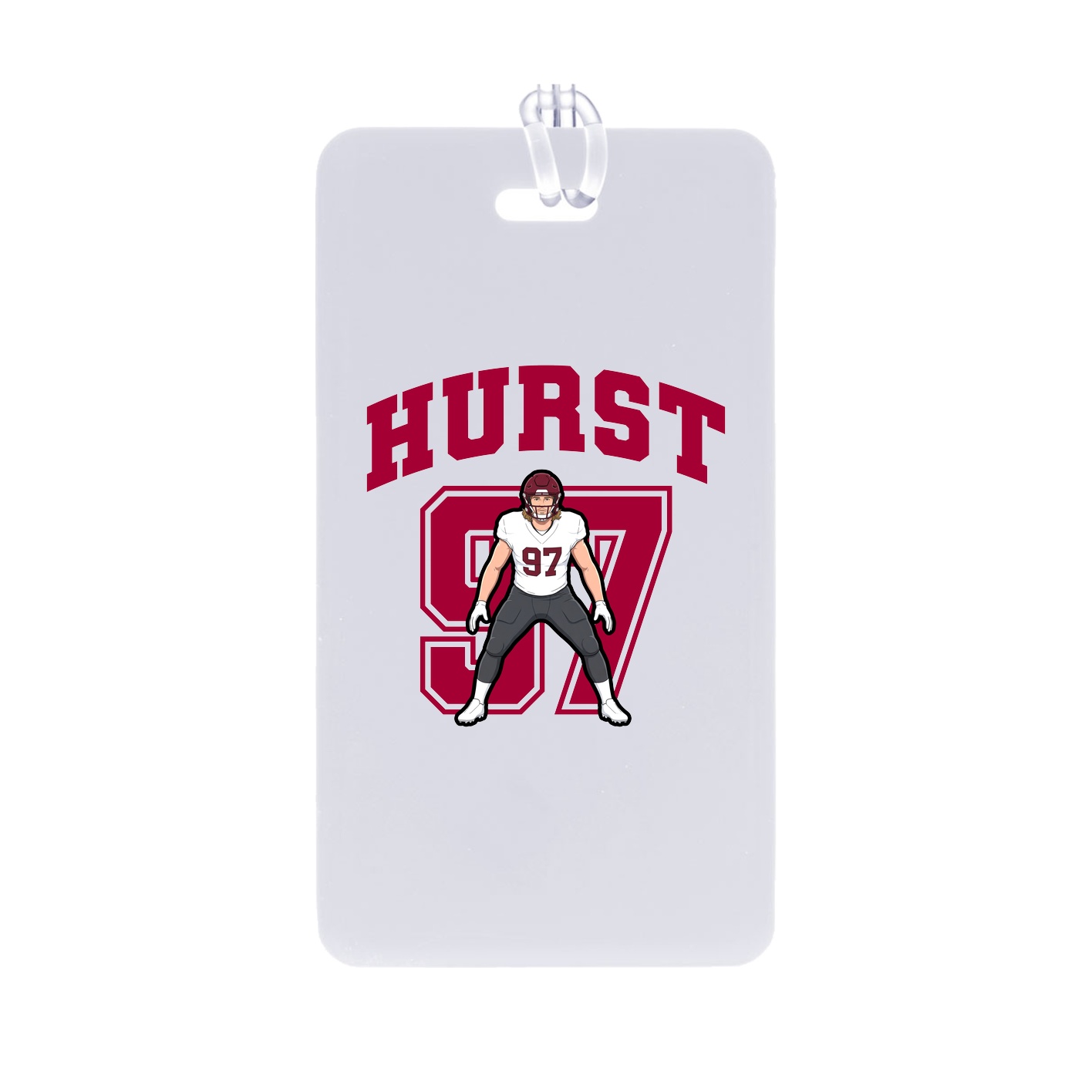 Bag Tag — Number in Classic